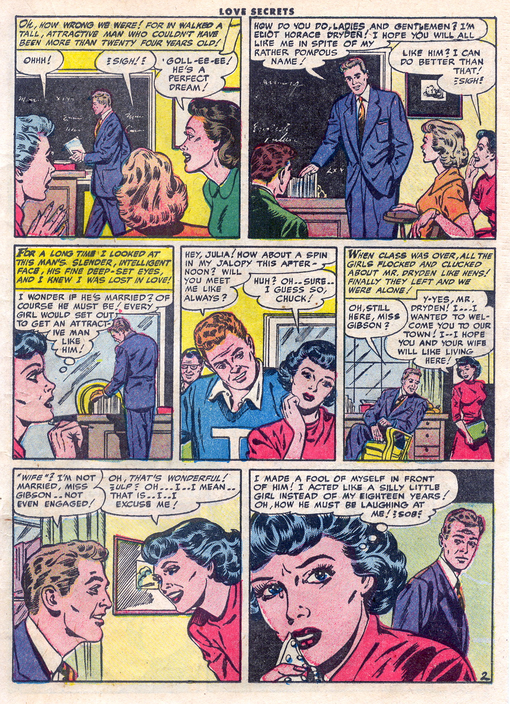 Read online Love Secrets (1953) comic -  Issue #35 - 19