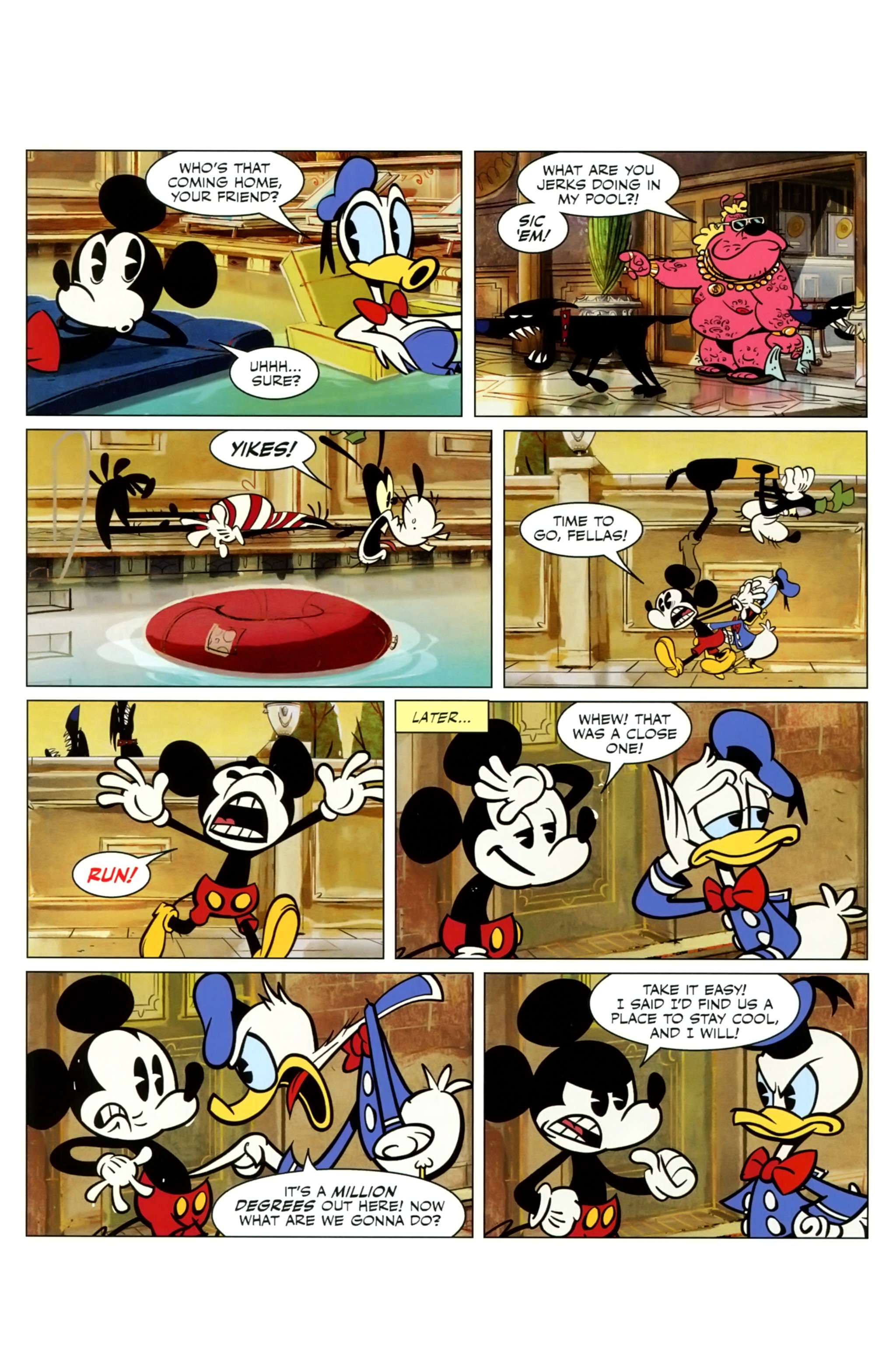 Read online Mickey Mouse Shorts: Season One comic -  Issue #4 - 16