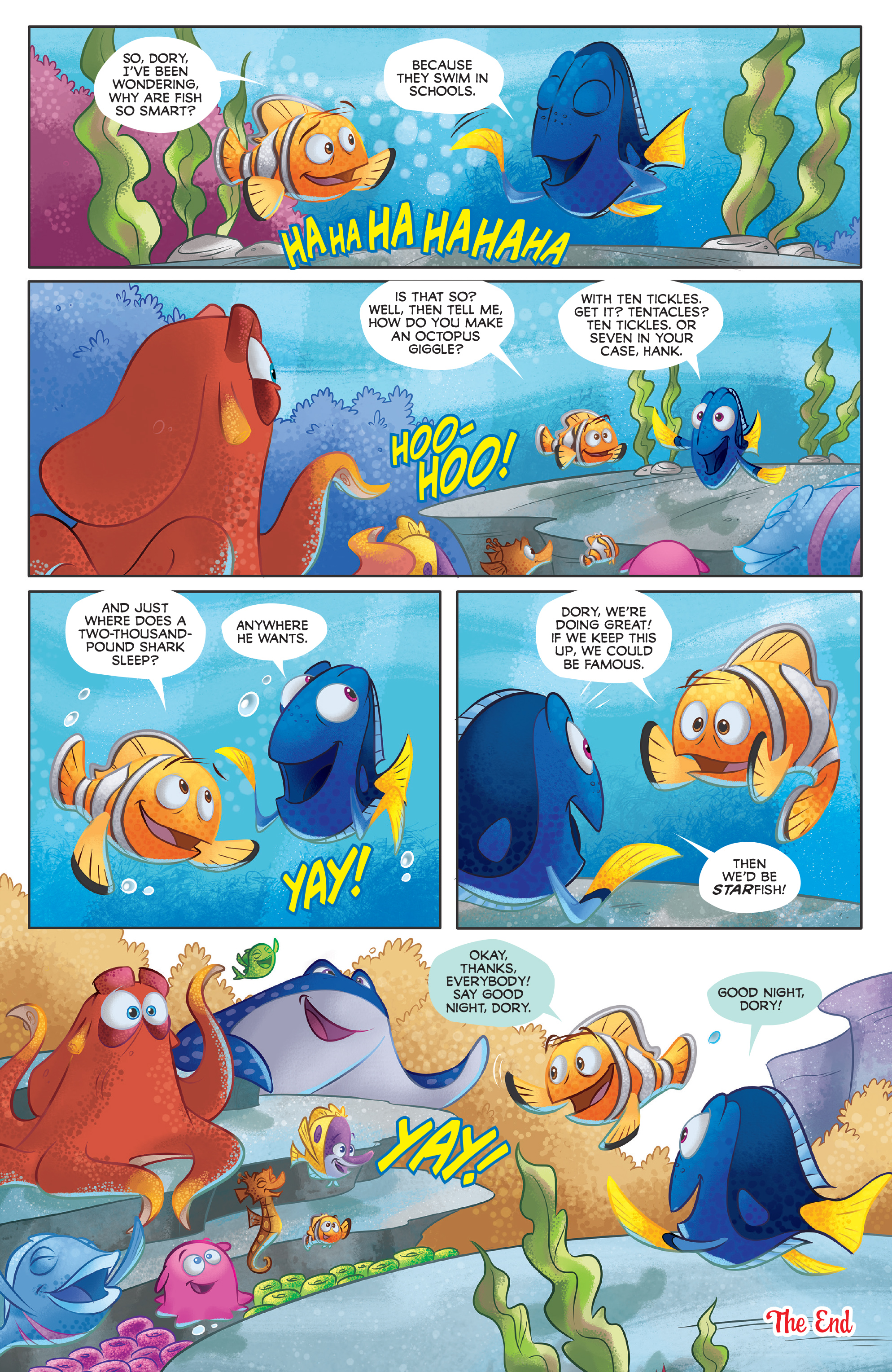 Read online Disney Pixar Finding Dory comic -  Issue #4 - 7