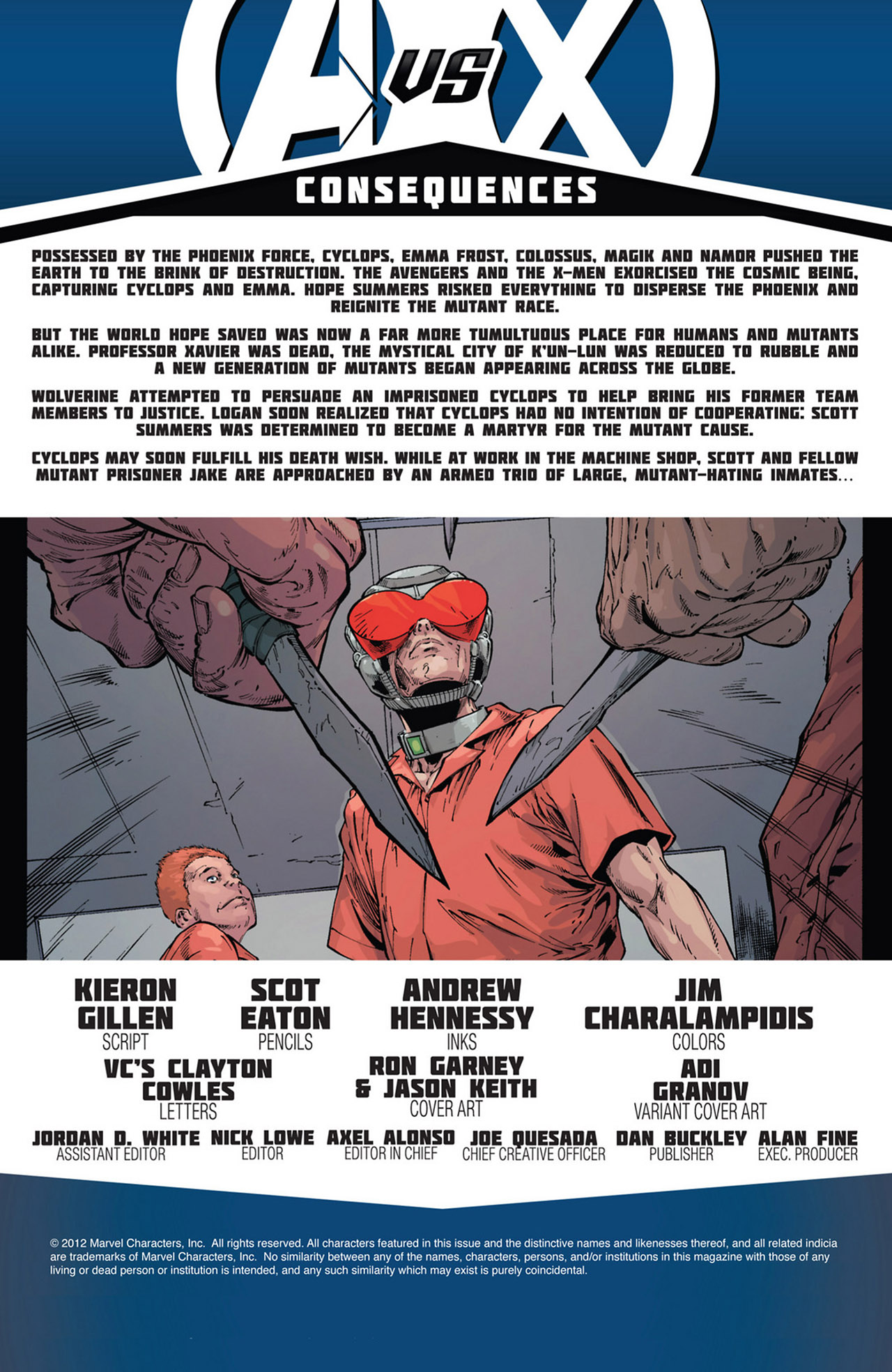 Read online Avengers vs. X-Men: Consequences comic -  Issue #3 - 2