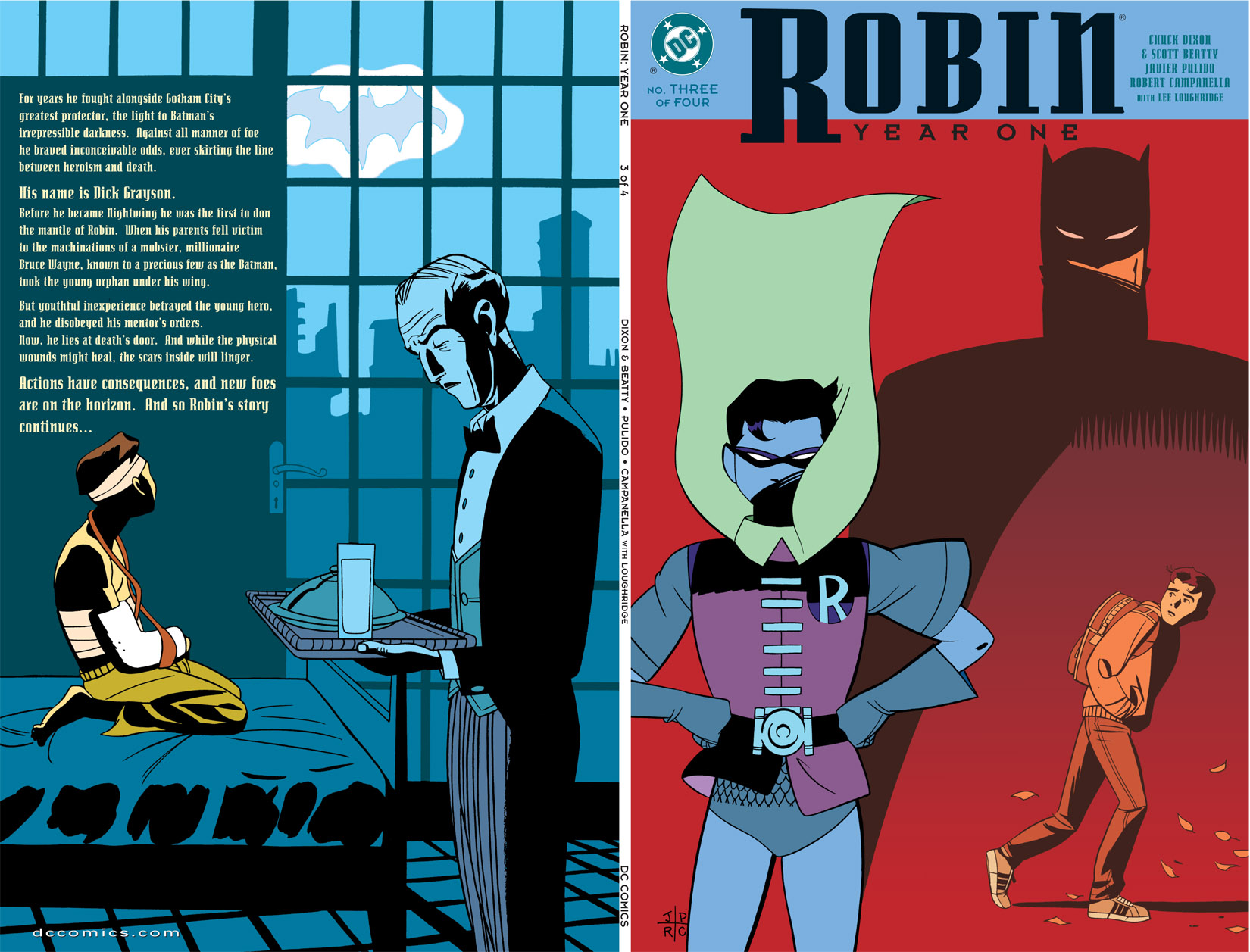 Read online Robin: Year One comic -  Issue #3 - 2