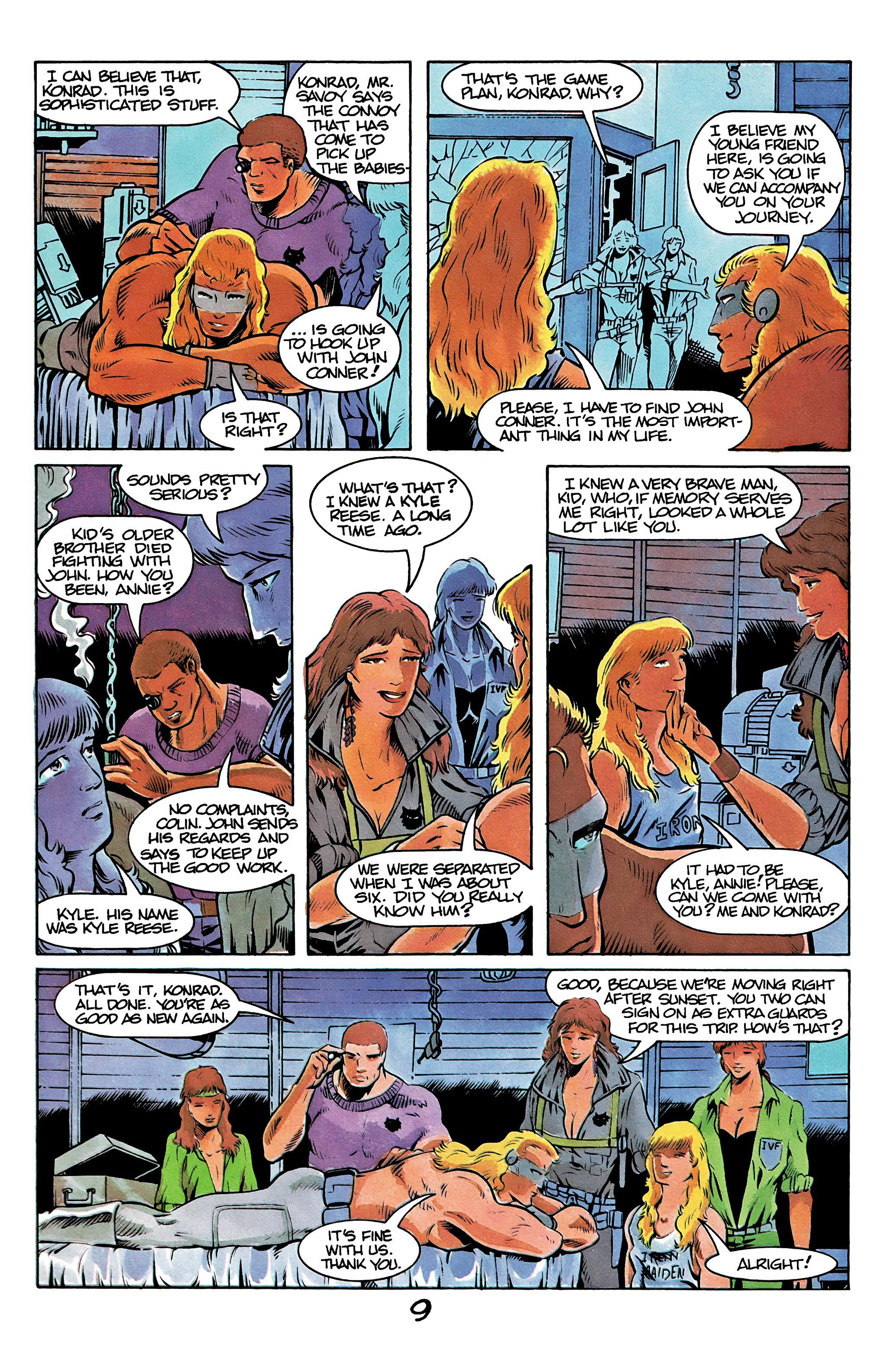 Read online The Terminator (1988) comic -  Issue #12 - 11