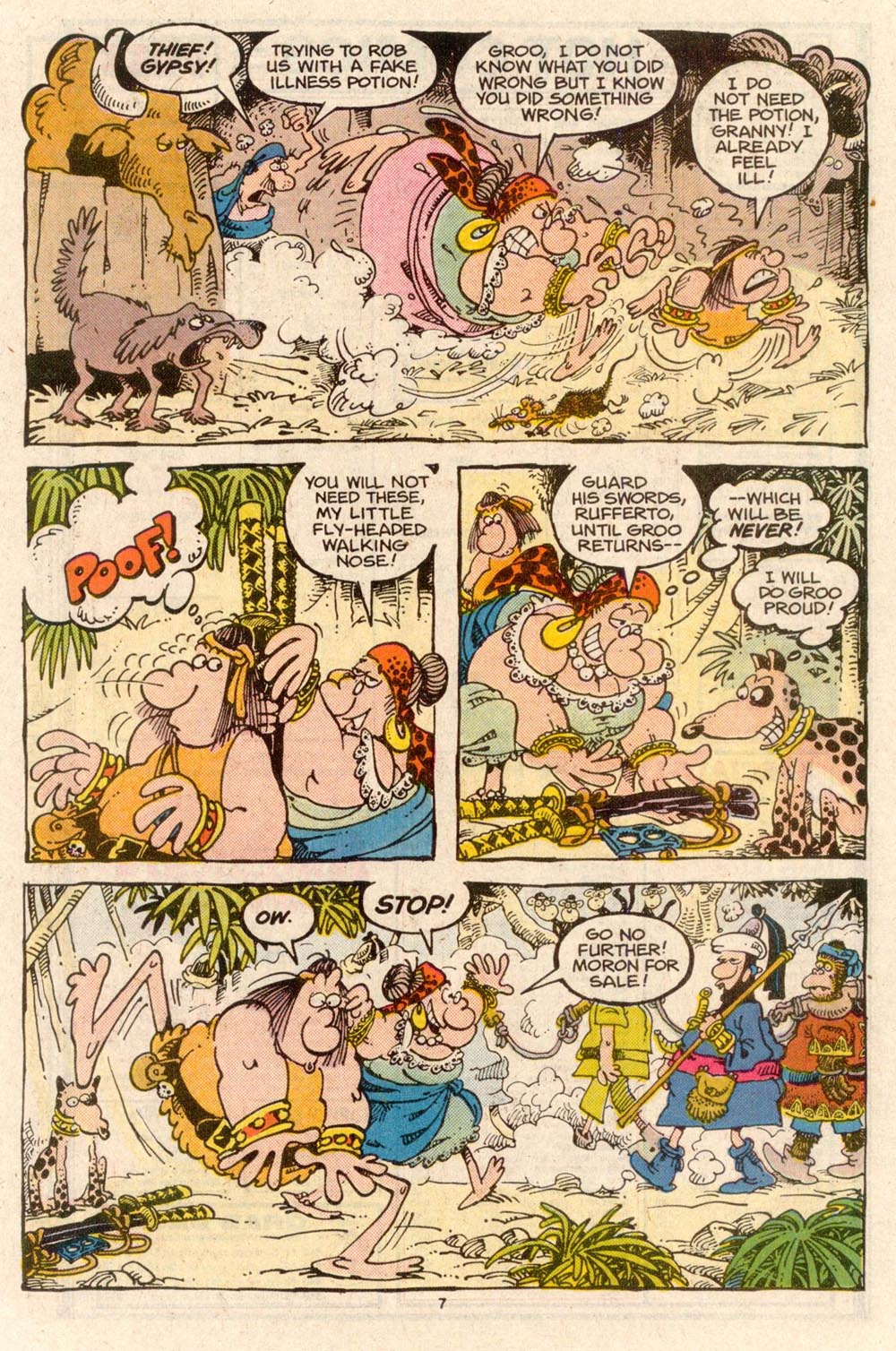 Read online Sergio Aragonés Groo the Wanderer comic -  Issue #43 - 7