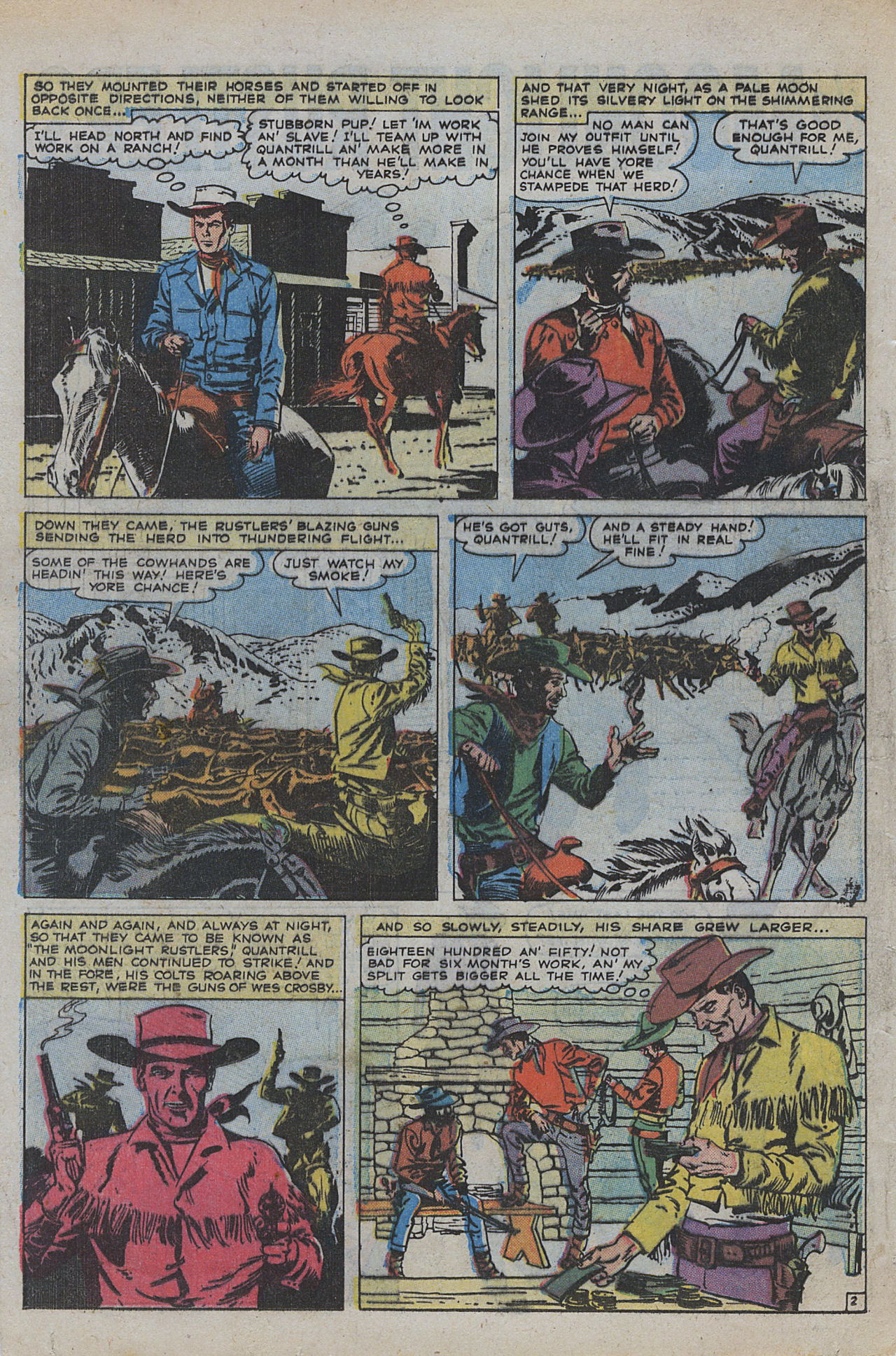 Read online Gunsmoke Western comic -  Issue #50 - 12