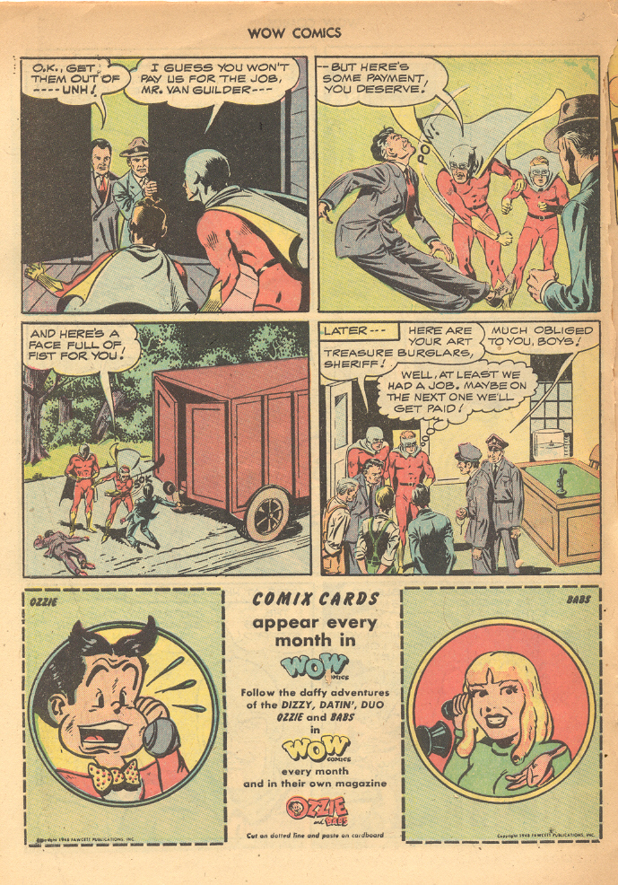 Read online Wow Comics comic -  Issue #67 - 22