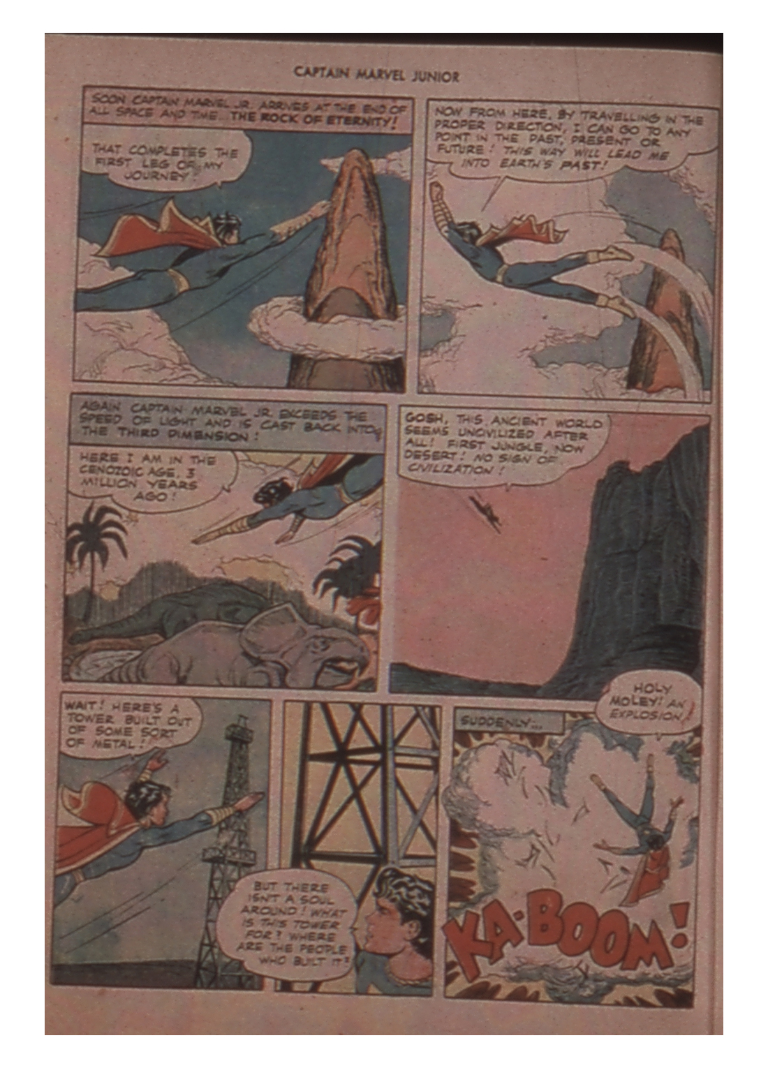 Read online Captain Marvel, Jr. comic -  Issue #56 - 6