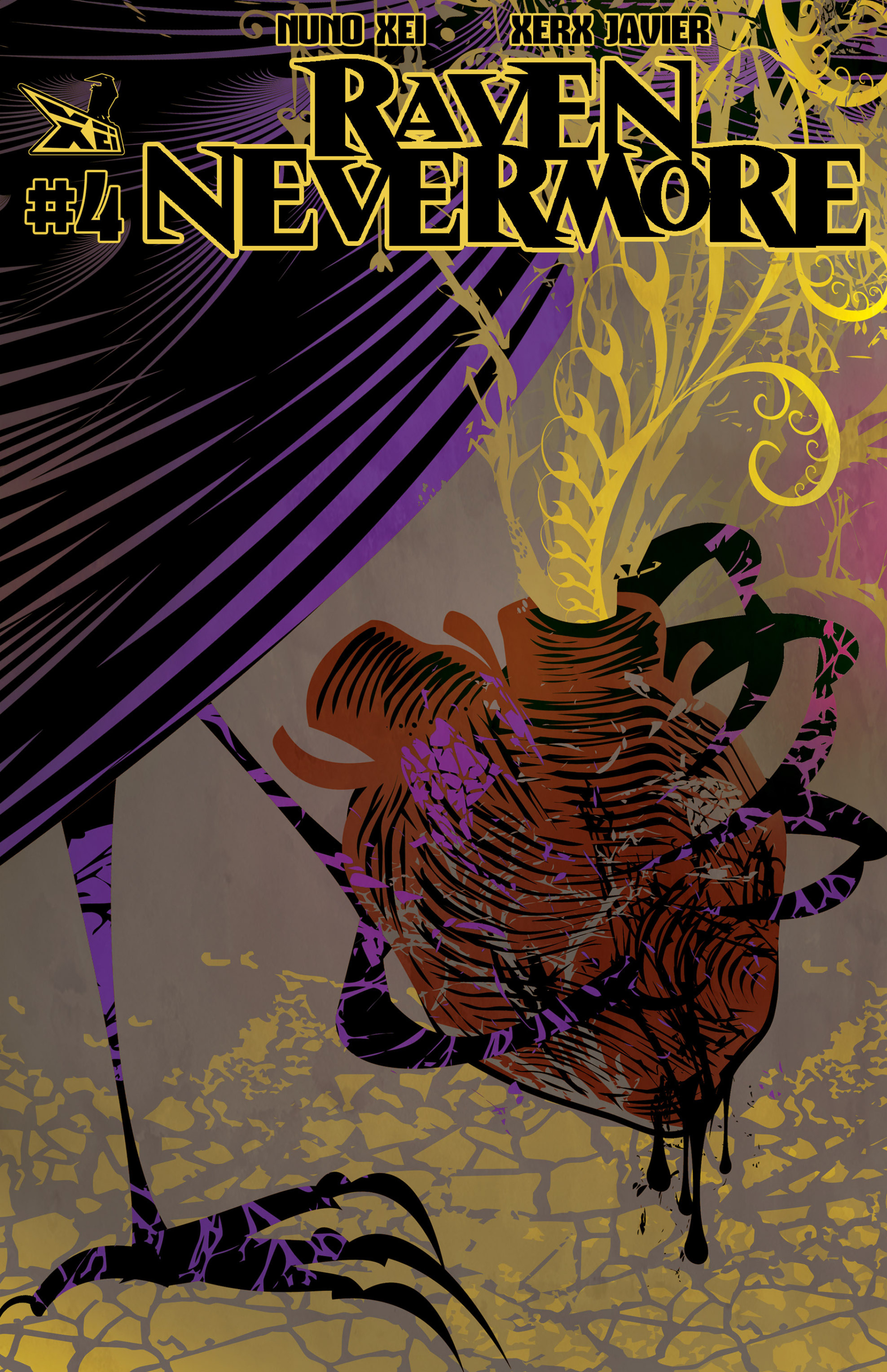 Read online Raven Nevermore comic -  Issue #4 - 1