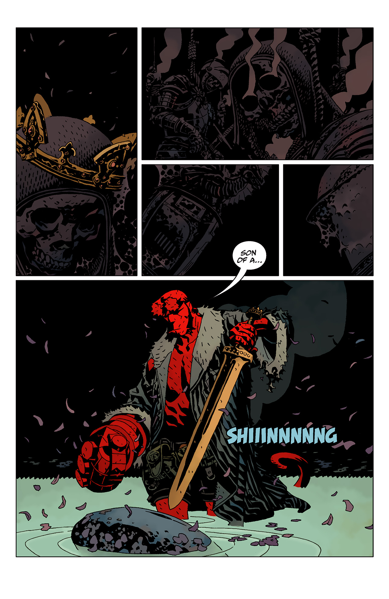 Read online Hellboy: The Wild Hunt comic -  Issue #8 - 13