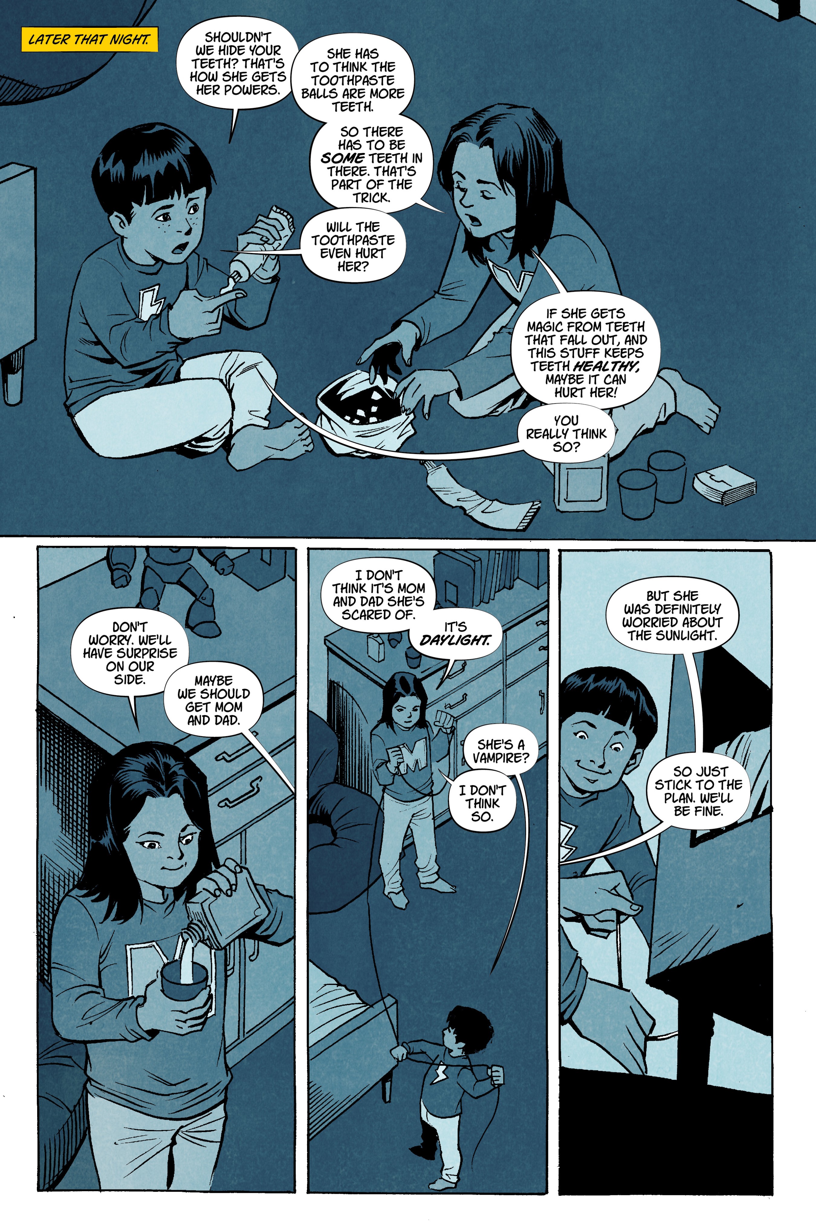 Read online House of Fear: Attack of the Killer Snowmen and Other Spooky Stories comic -  Issue # TPB - 100