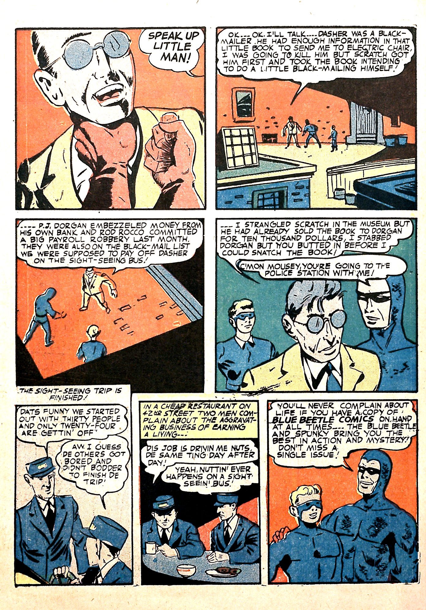 Read online The Blue Beetle comic -  Issue #18 - 60