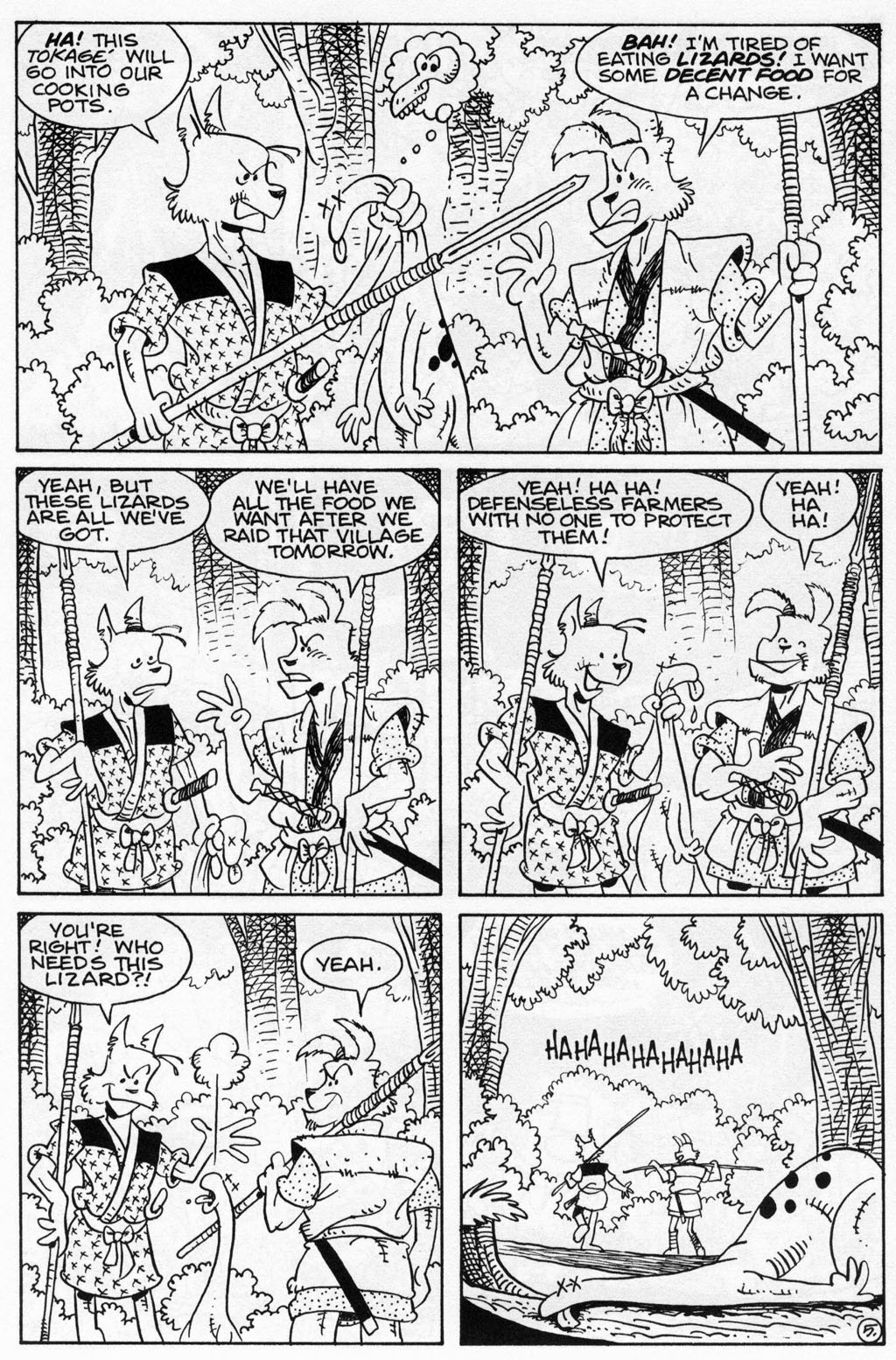 Usagi Yojimbo (1996) Issue #59 #59 - English 7