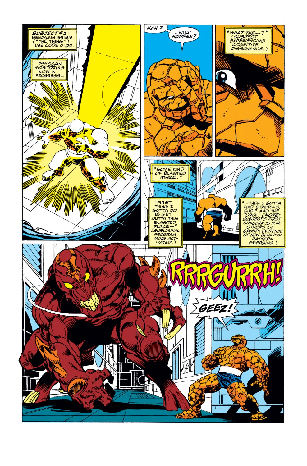 Read online Fantastic Four (1961) comic -  Issue #351 - 6