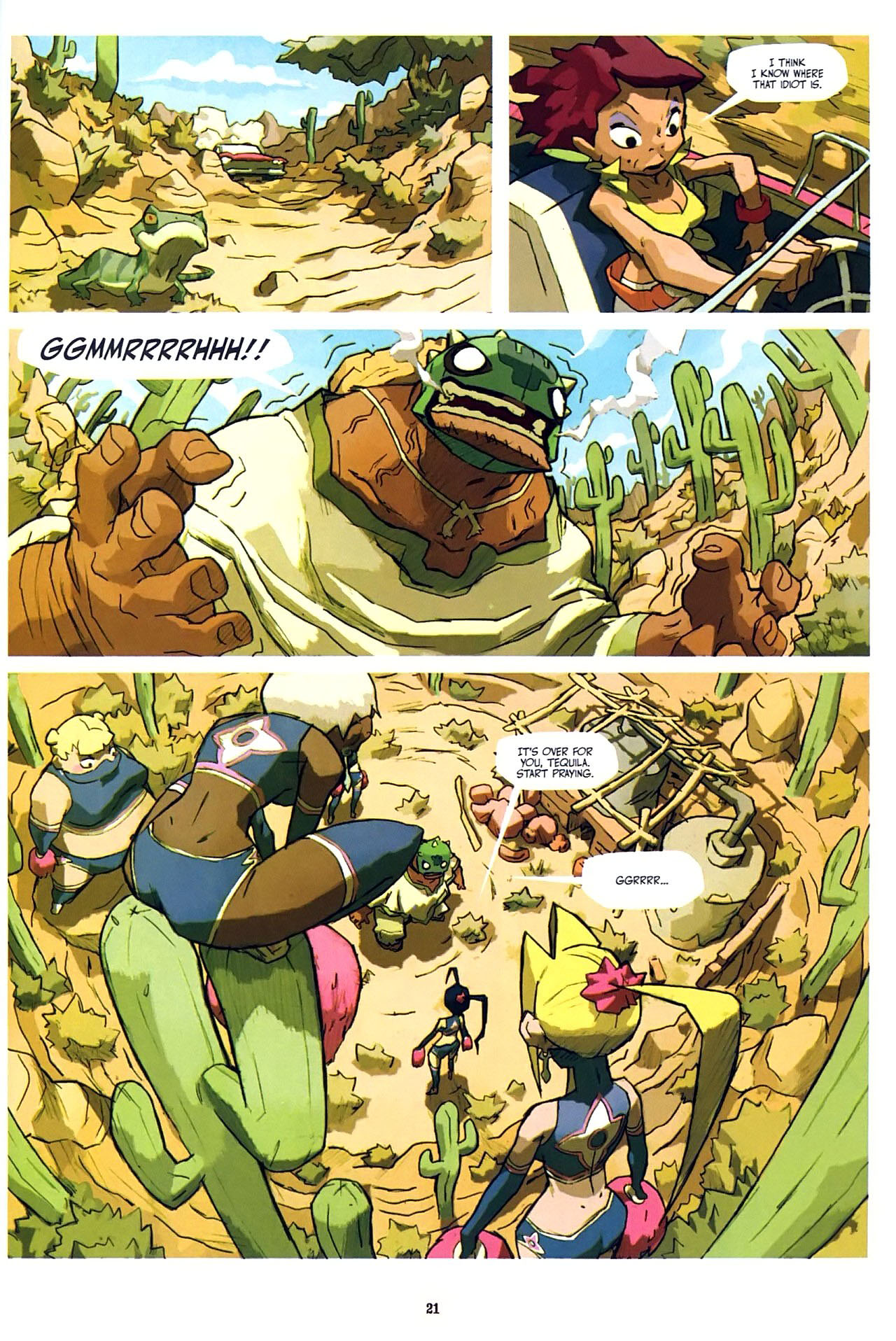 Read online Lucha Libre comic -  Issue #4 - 23