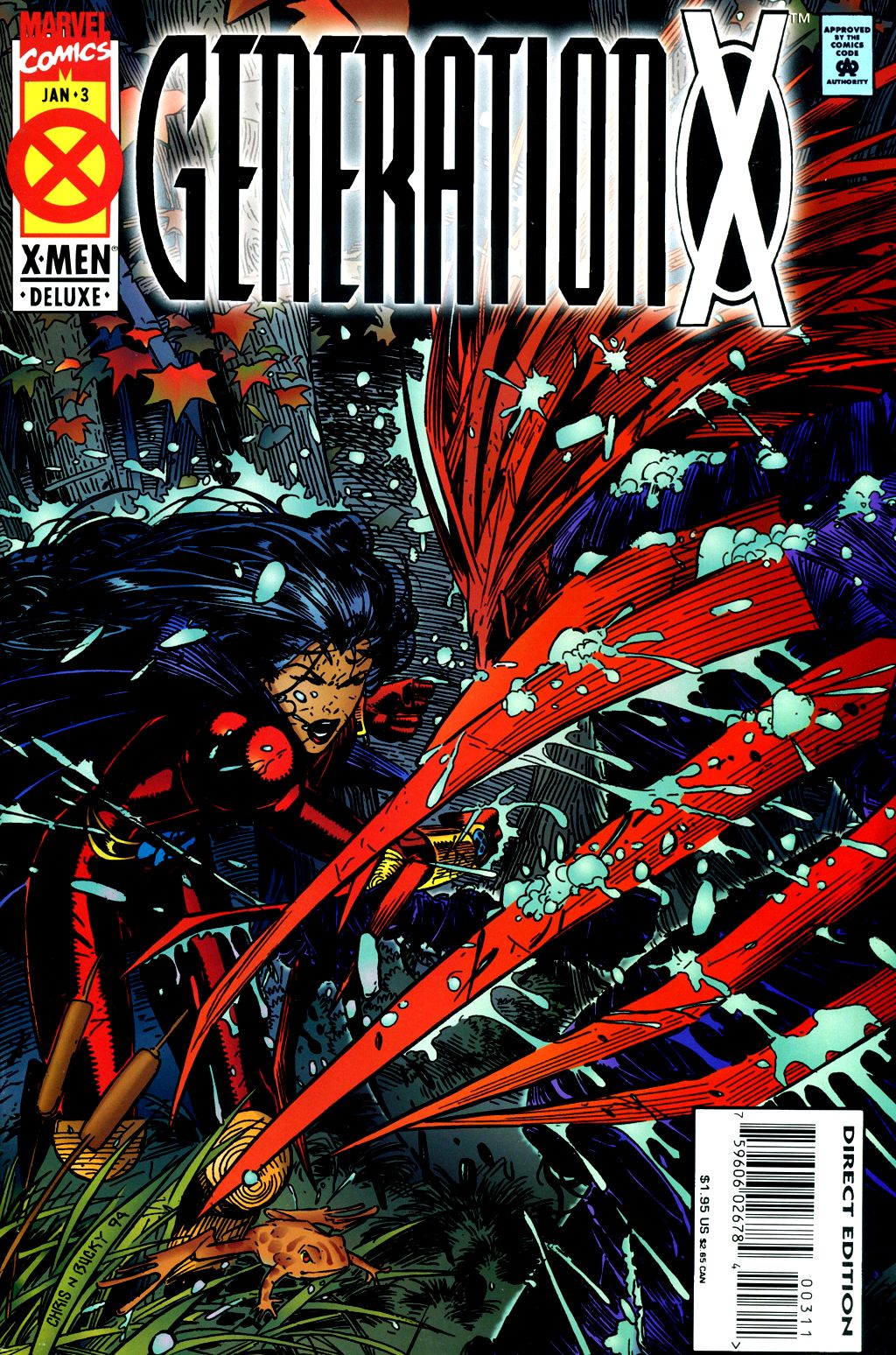 Generation X (1994) issue 3 - Page 1