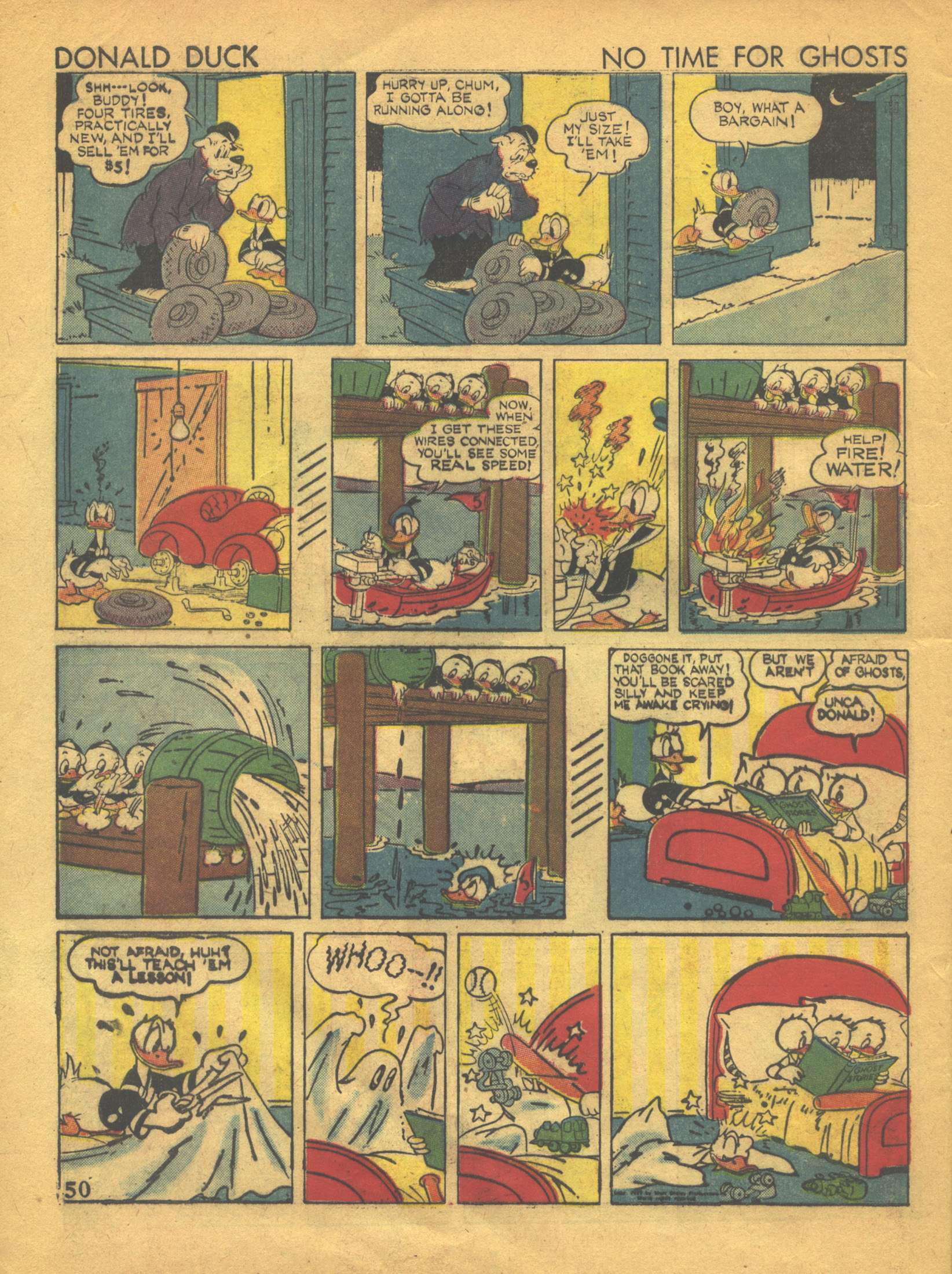 Read online Walt Disney's Comics and Stories comic -  Issue #17 - 52