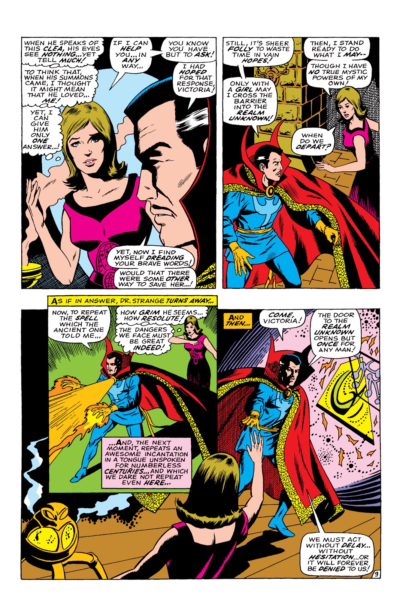 Read online Marvel Masterworks: Doctor Strange comic -  Issue # TPB 3 (Part 1) - 58