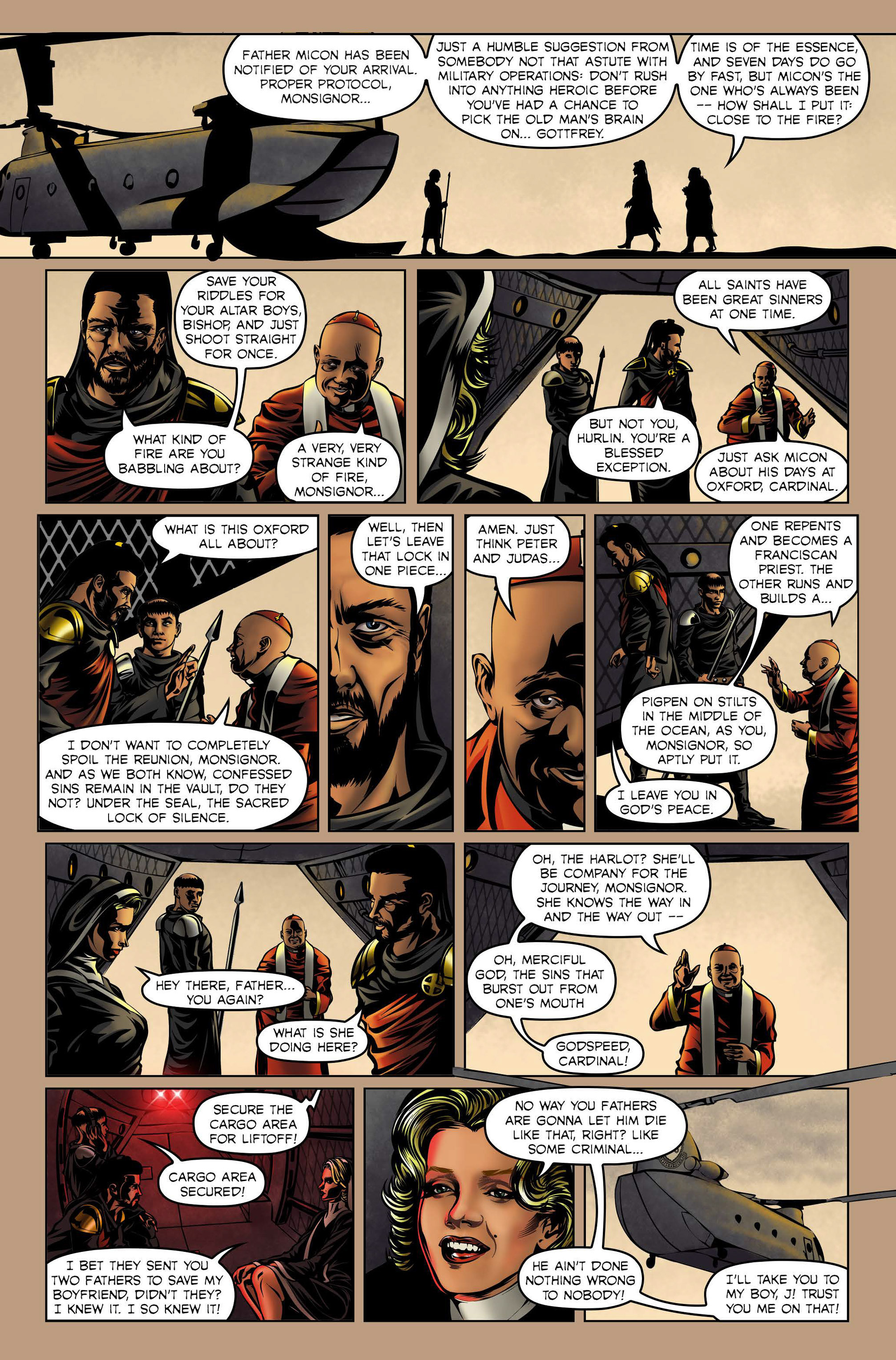 Read online Misbegotten: Runaway Nun comic -  Issue #2 - 9