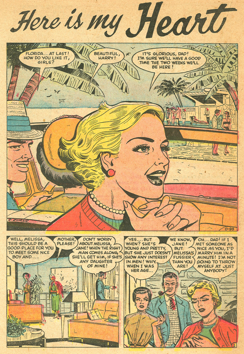 Read online Love Romances comic -  Issue #31 - 20