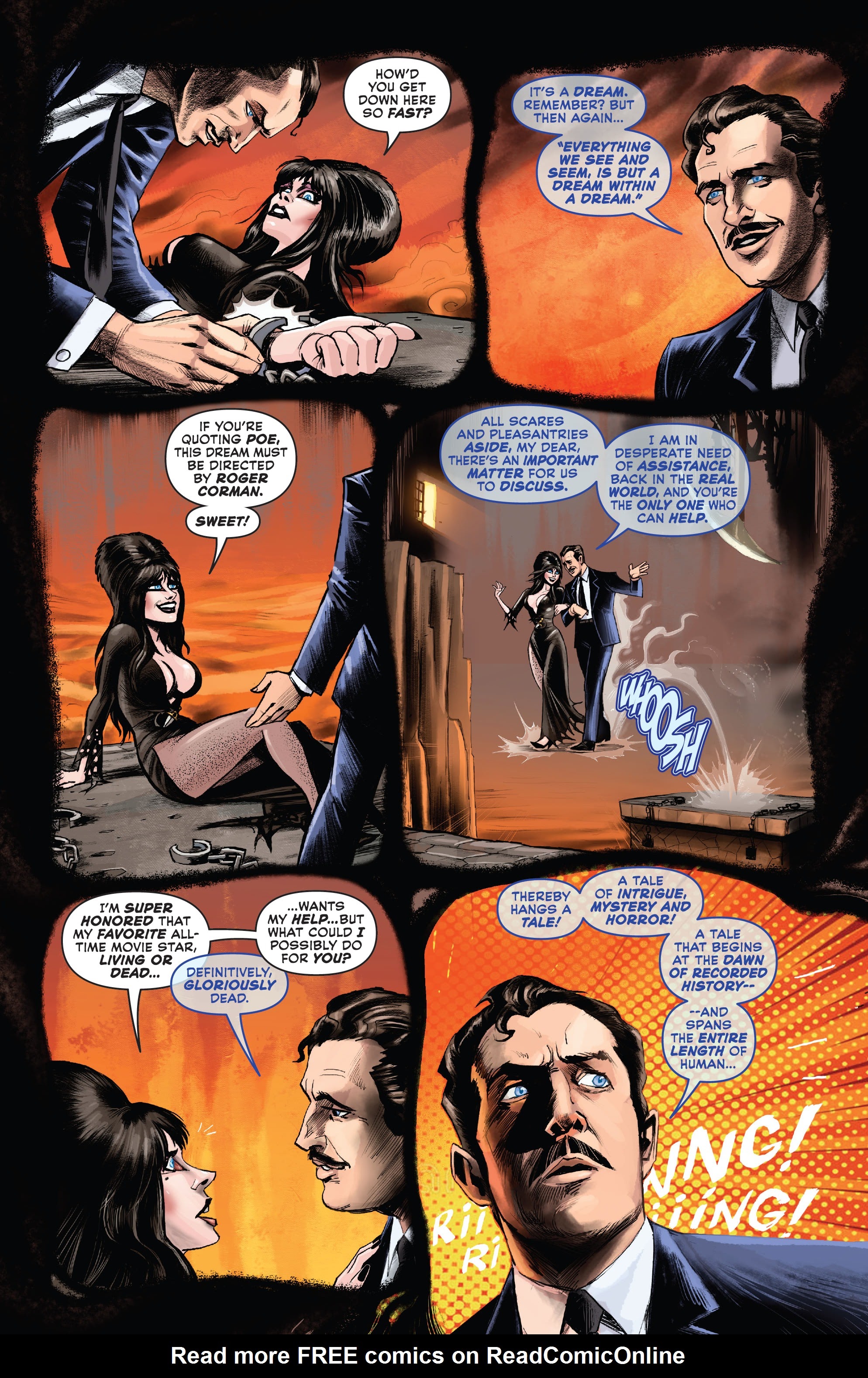 Read online Elvira Meets Vincent Price comic -  Issue #1 - 12