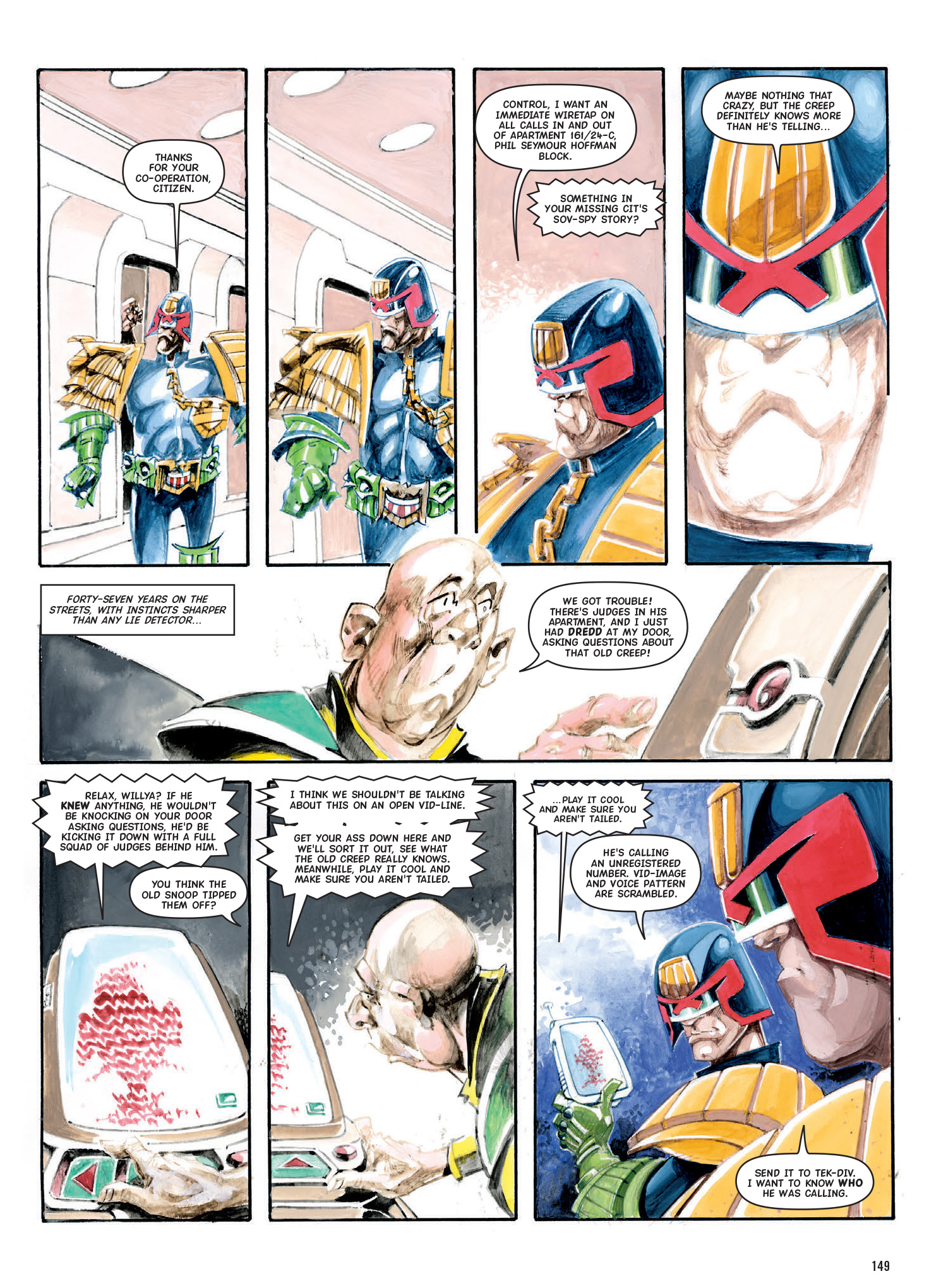 Read online Judge Dredd: The Complete Case Files comic -  Issue # TPB 40 (Part 2) - 51