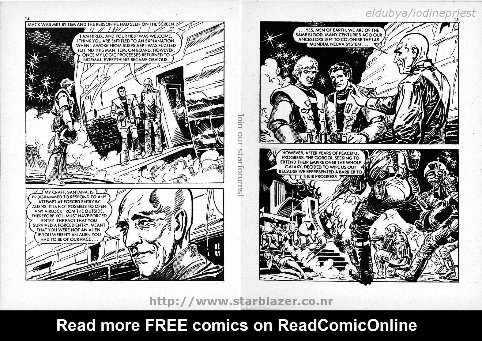 Read online Starblazer comic -  Issue #126 - 9