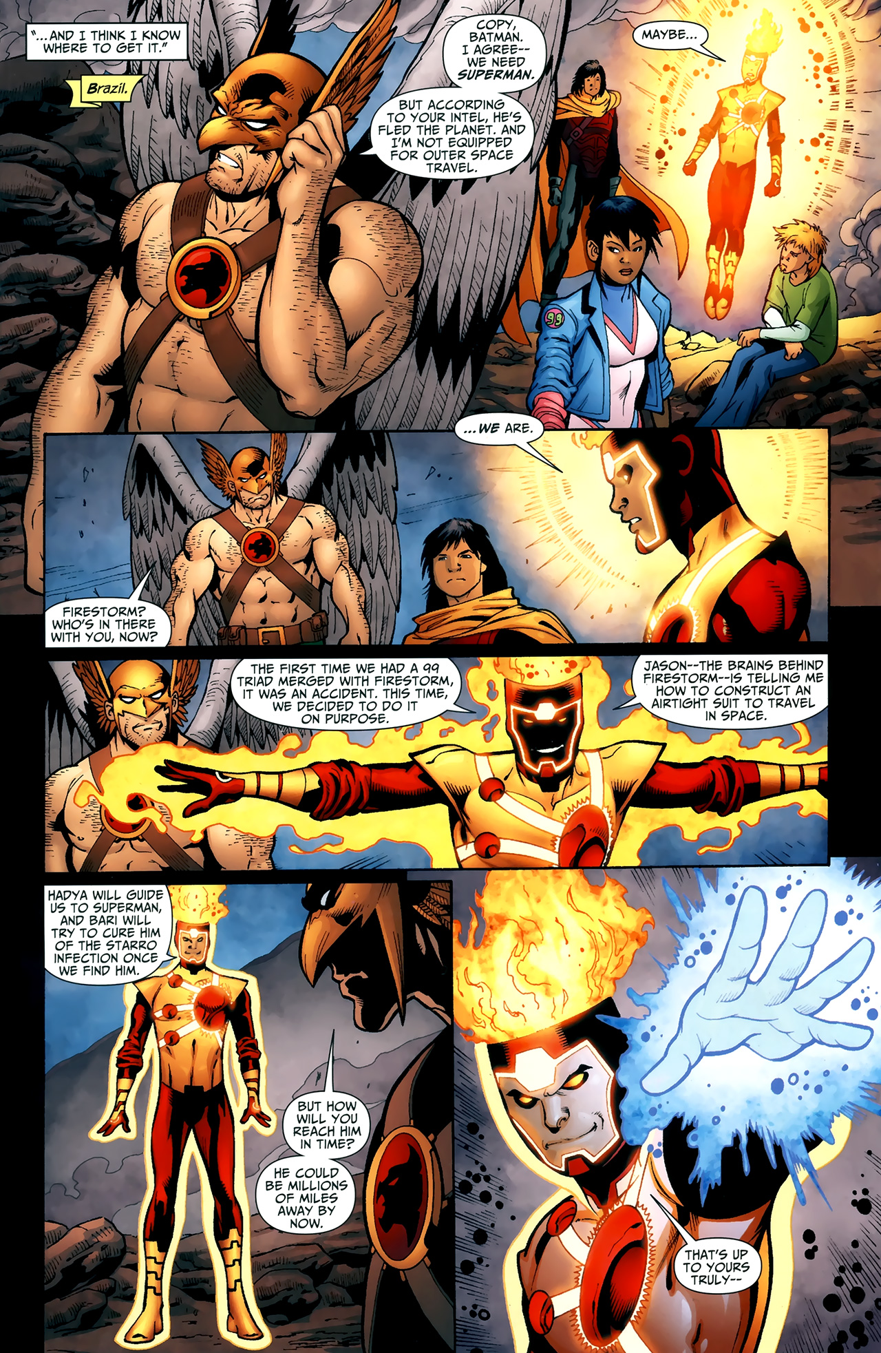 Read online Justice League of America/The 99 comic -  Issue #5 - 7