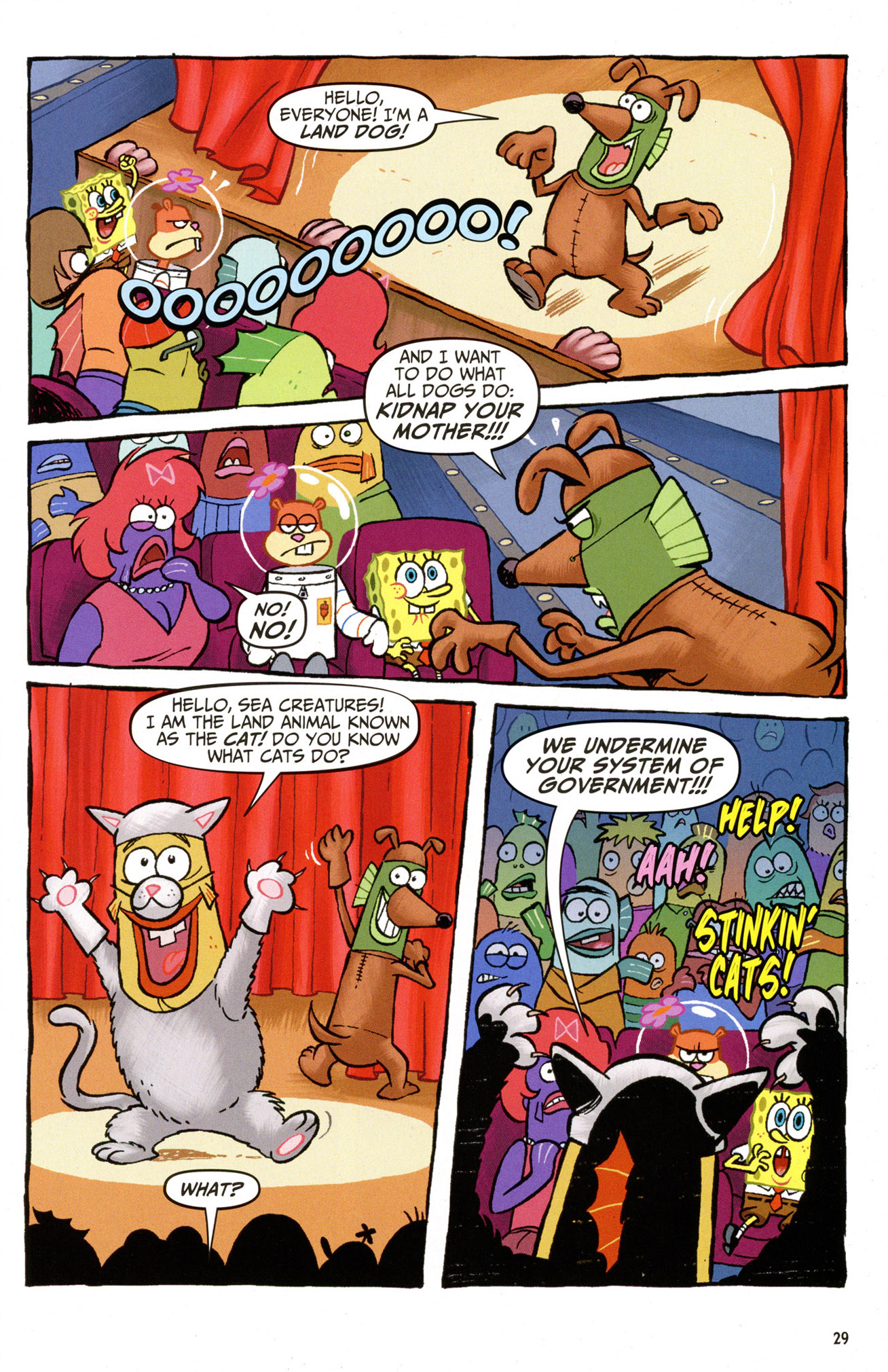 Read online SpongeBob Comics comic -  Issue #21 - 30