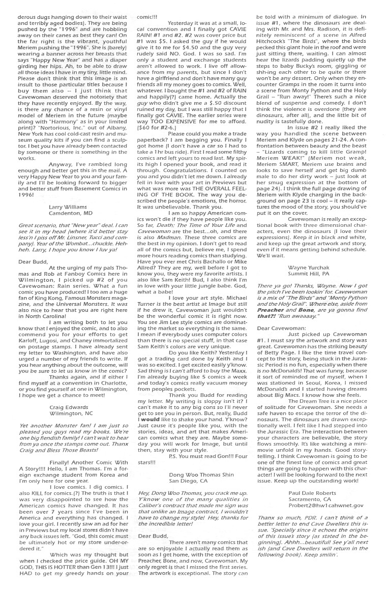 Read online Cavewoman: Rain comic -  Issue #3 - 31