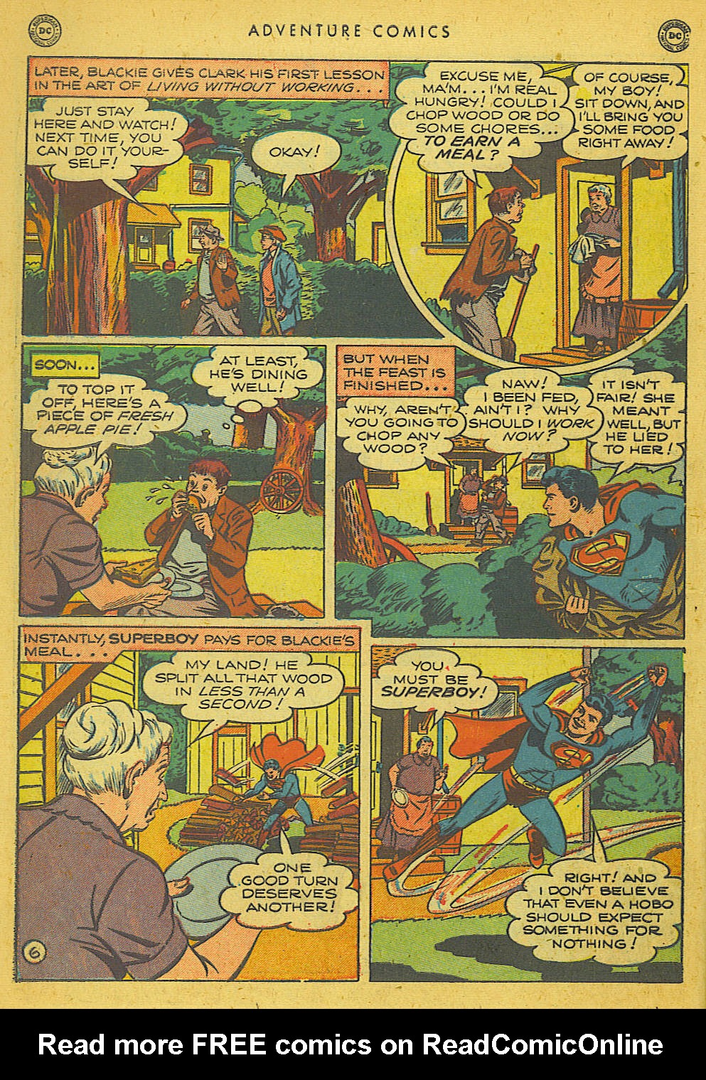 Read online Adventure Comics (1938) comic -  Issue #153 - 7