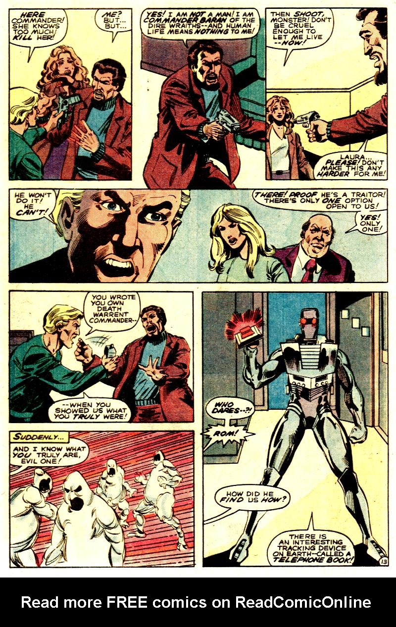 Read online ROM (1979) comic -  Issue #25 - 35
