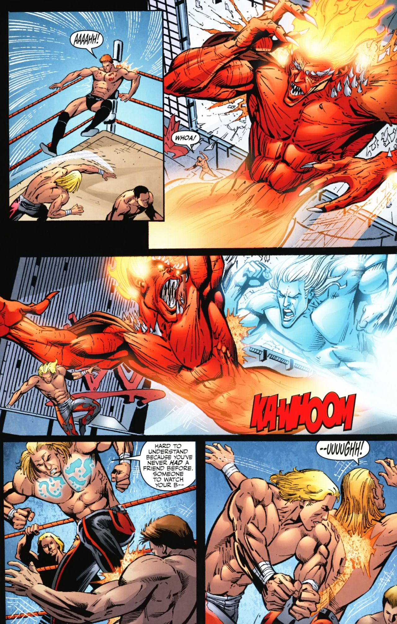 Read online WWE Heroes comic -  Issue #5 - 12