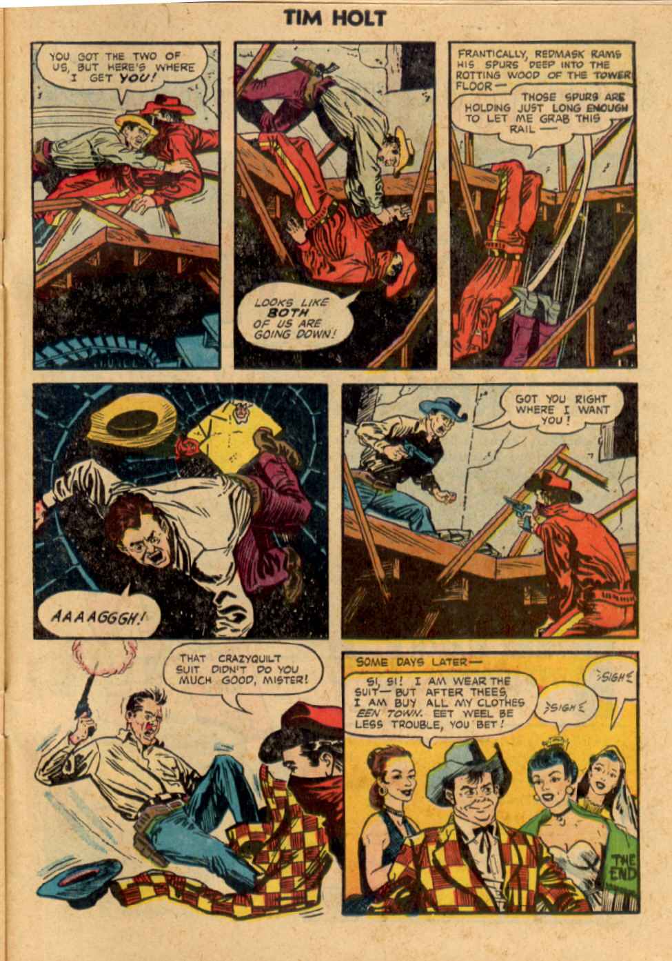 Read online Tim Holt comic -  Issue #38 - 33