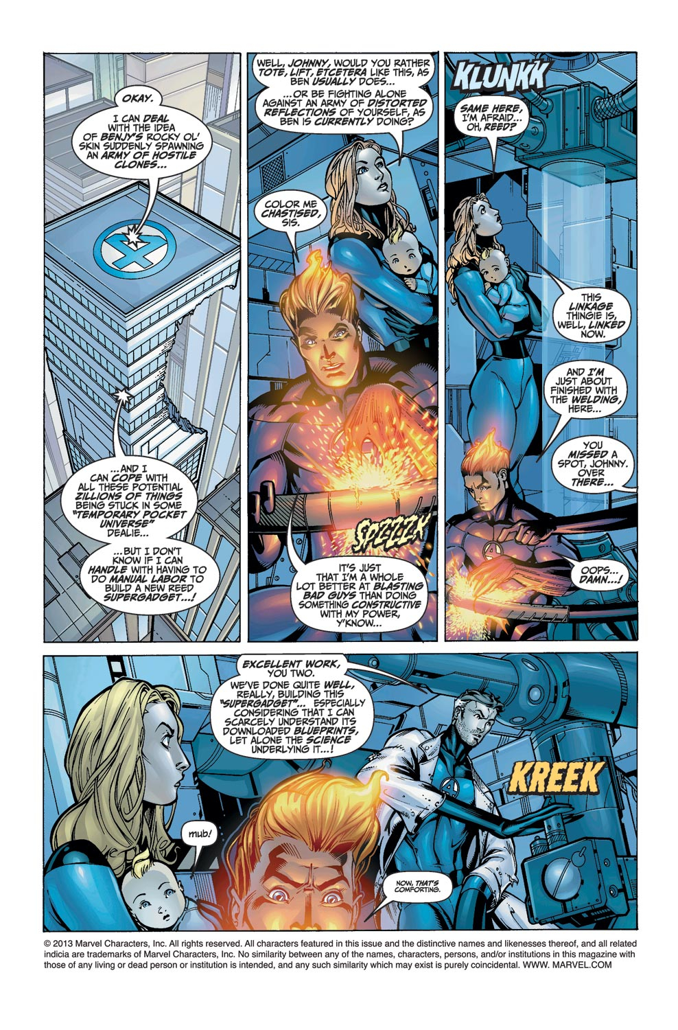Read online Fantastic Four (1998) comic -  Issue #59 - 2