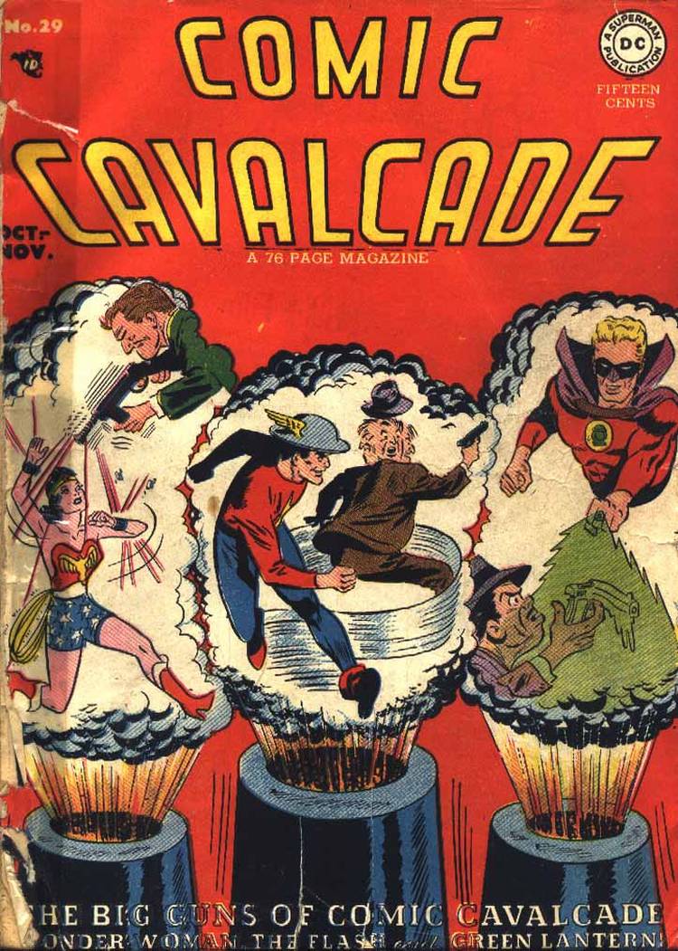 Read online Comic Cavalcade comic -  Issue #29 - 1