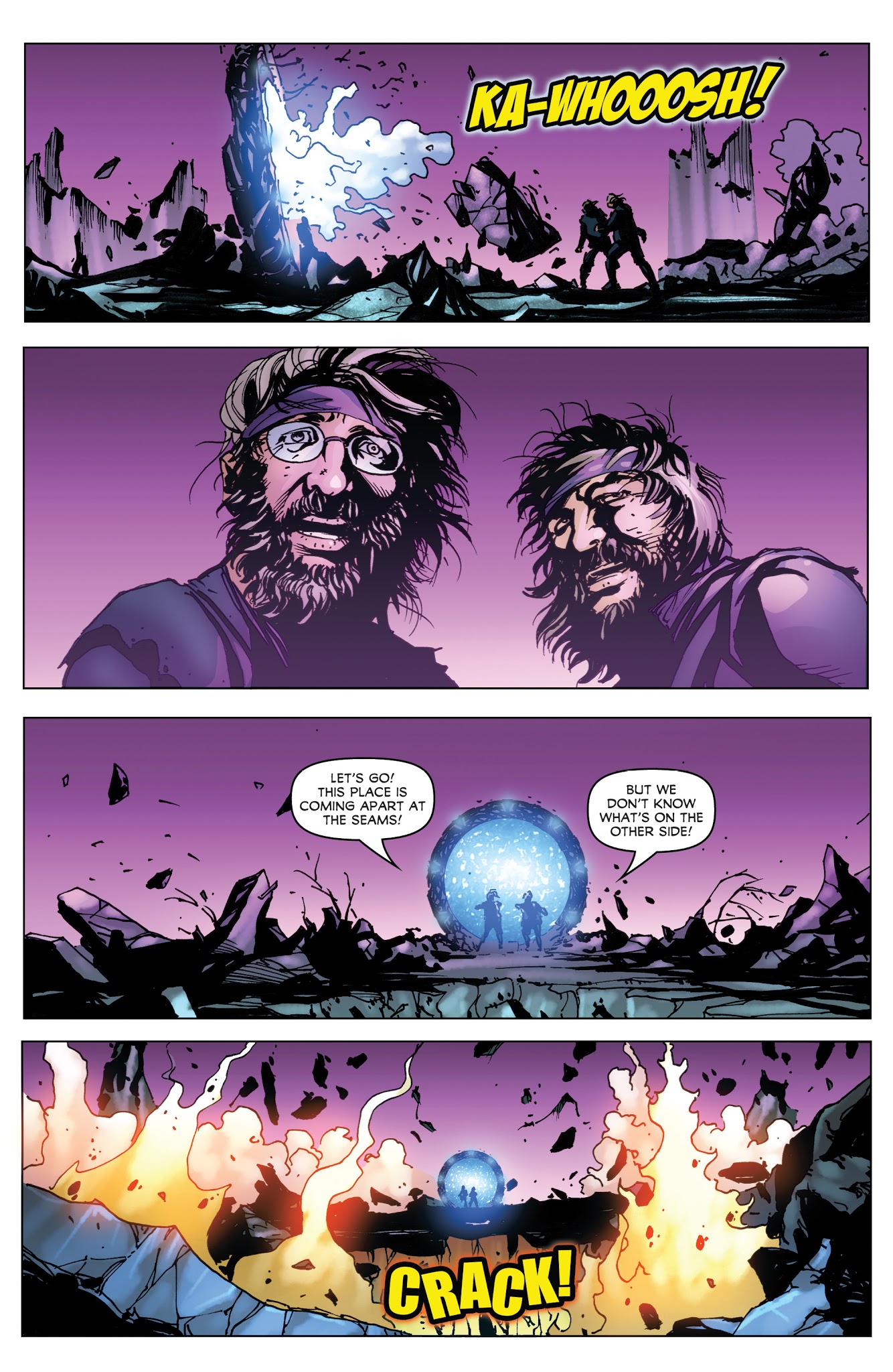 Read online Stargate Atlantis: Singularity comic -  Issue #1 - 7