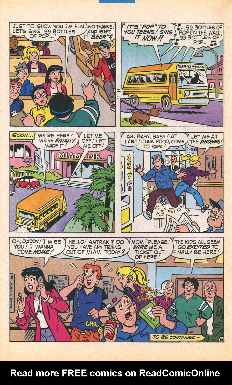Read online Archie's Spring Break comic -  Issue #1 - 8