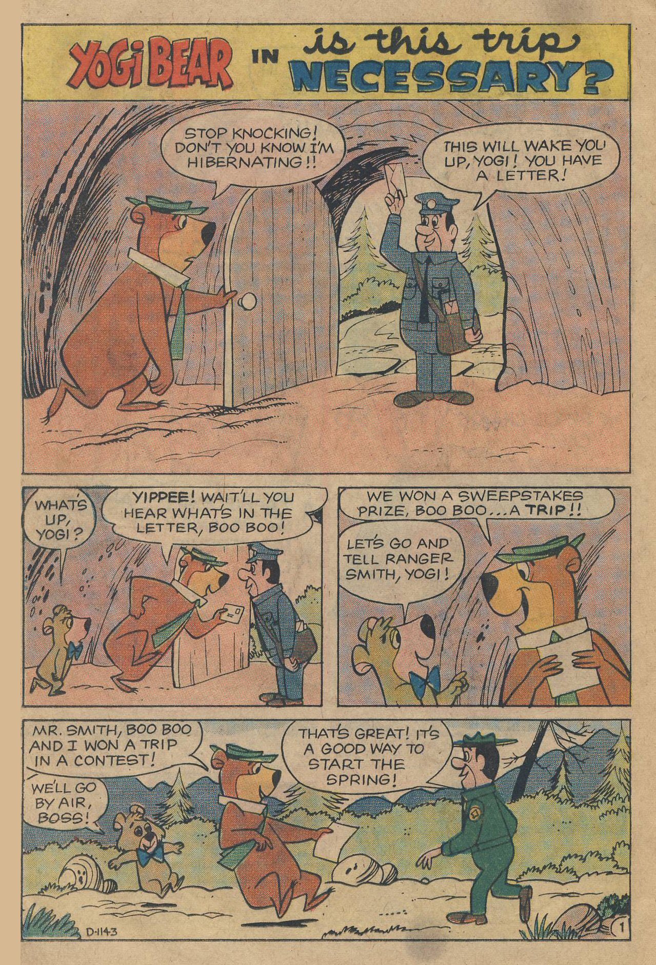 Read online Yogi Bear (1970) comic -  Issue #3 - 26