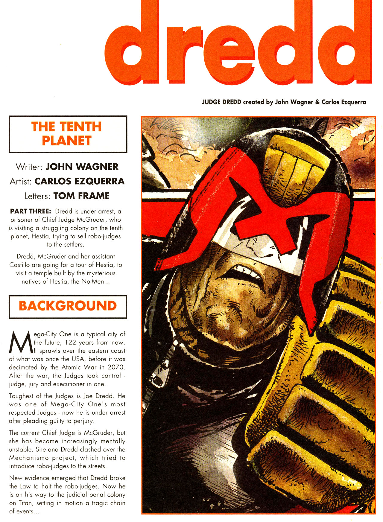 Read online Judge Dredd: The Megazine (vol. 2) comic -  Issue #60 - 3