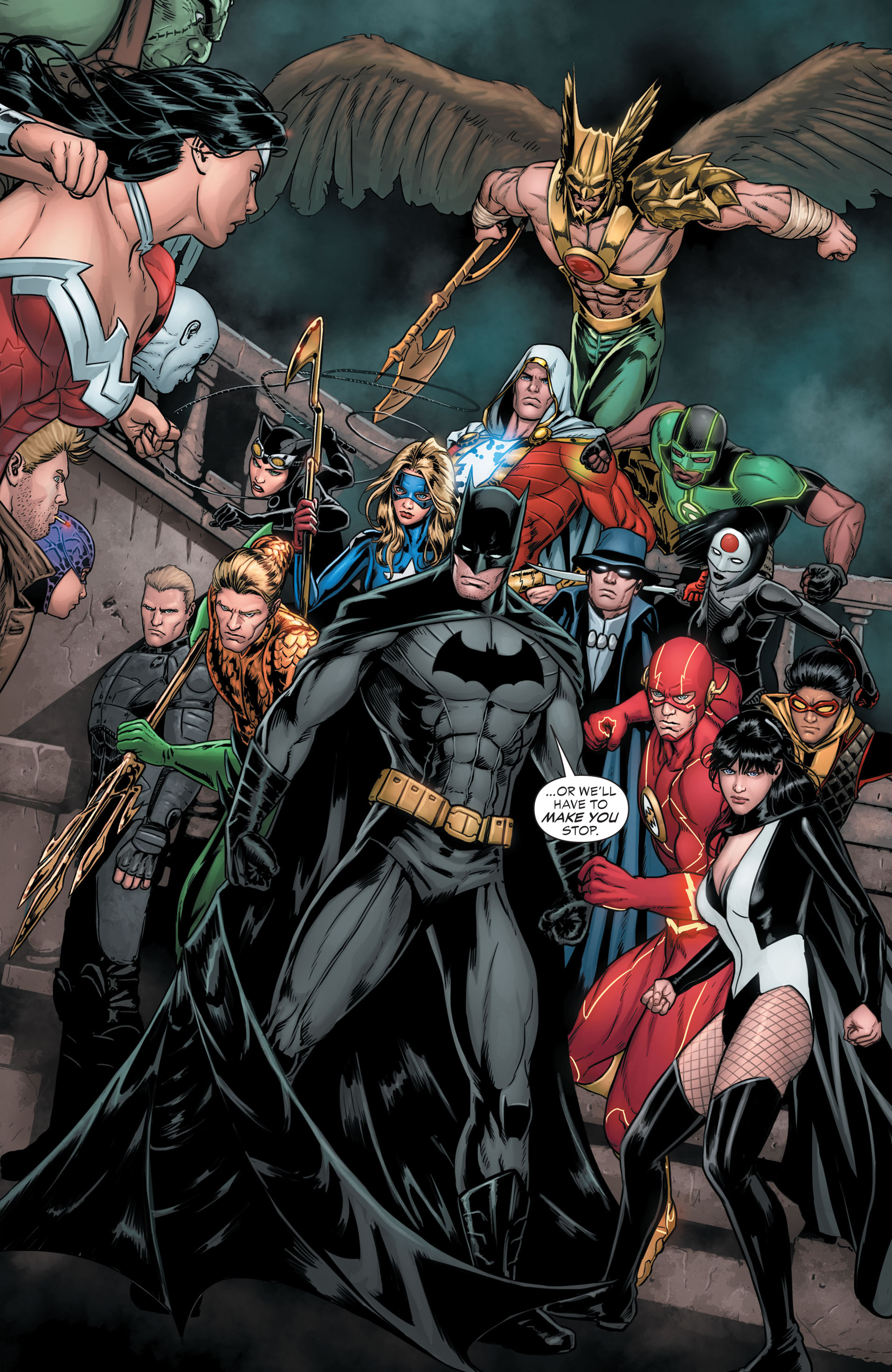 Read online Justice League: Trinity War comic -  Issue # Full - 107