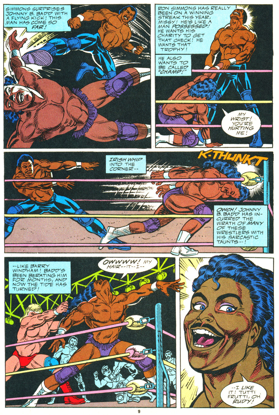 Read online WCW World Championship Wrestling comic -  Issue #1 - 9