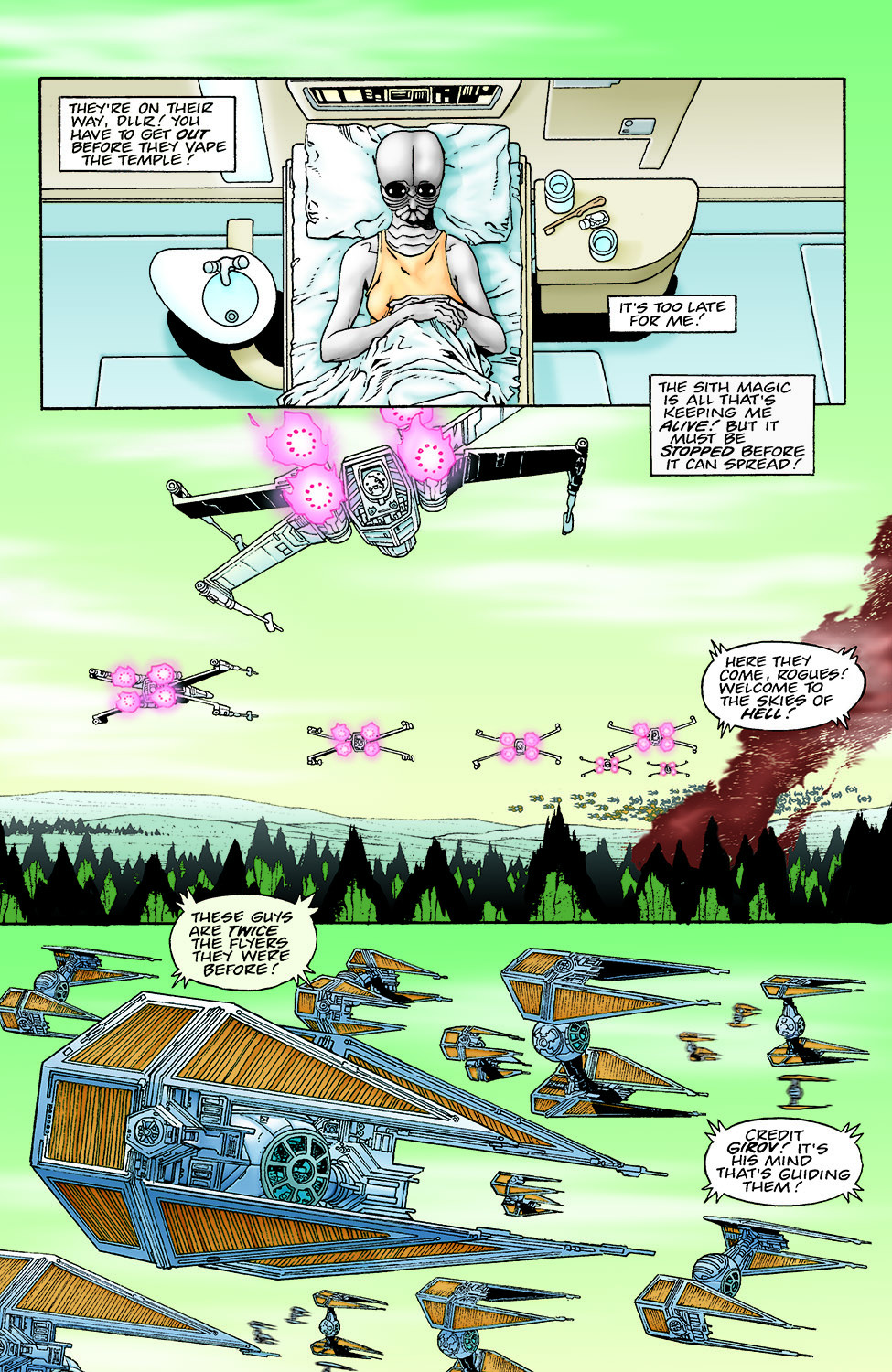 Star Wars: X-Wing Rogue Squadron Issue #20 #21 - English 12