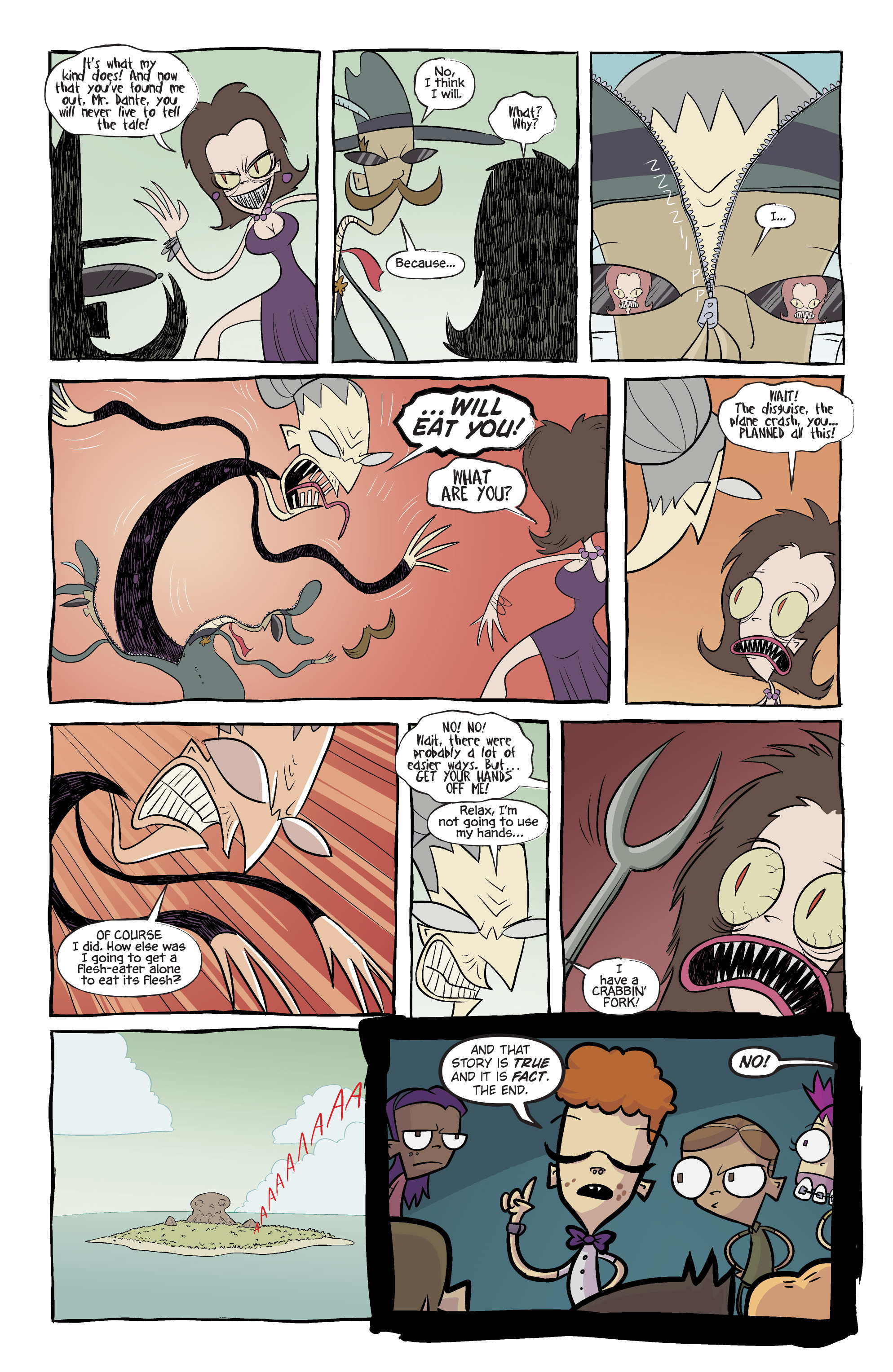 Read online Invader Zim comic -  Issue # _TPB 3 - 130