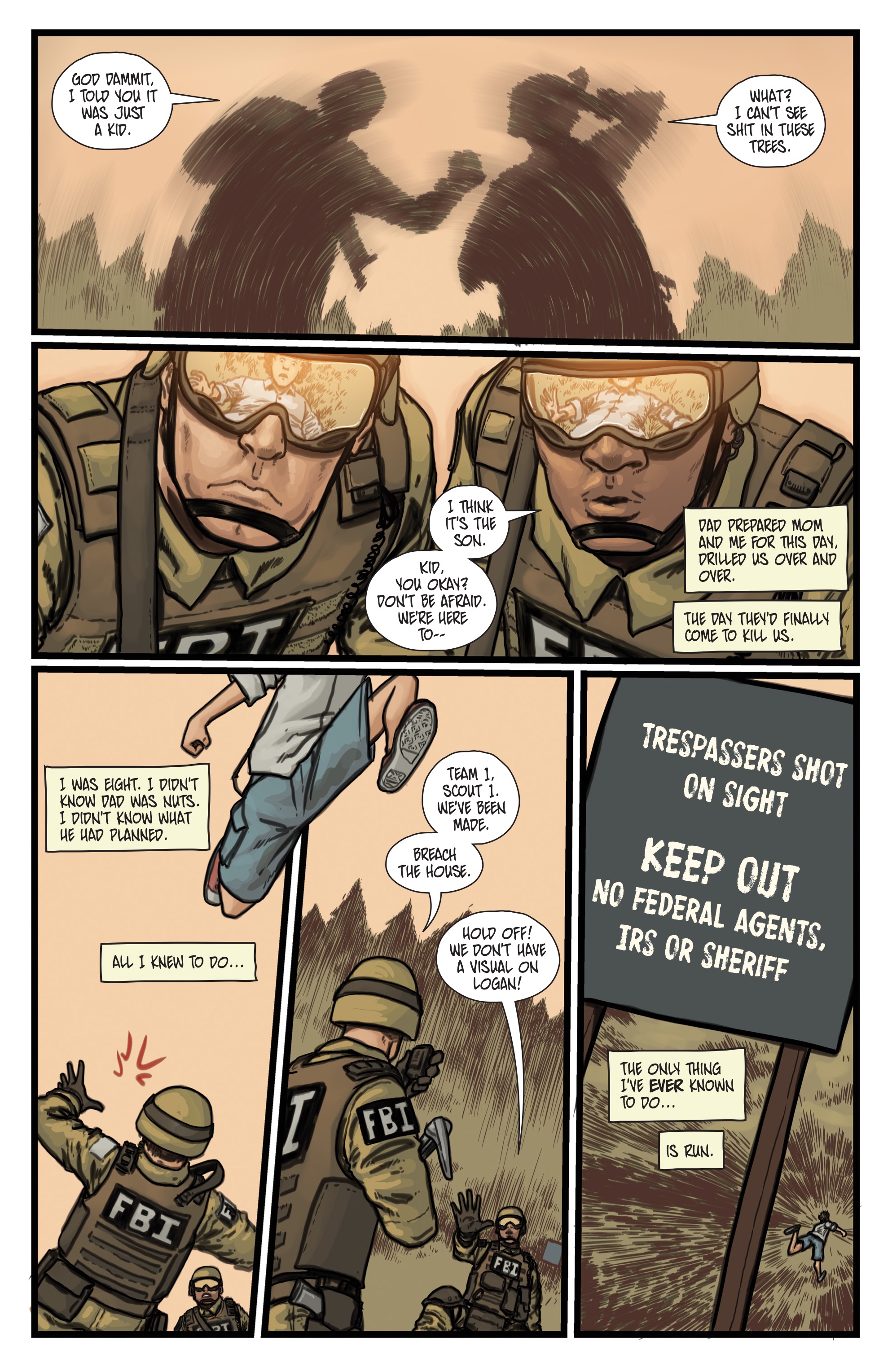 Read online Throwaways comic -  Issue #3 - 5