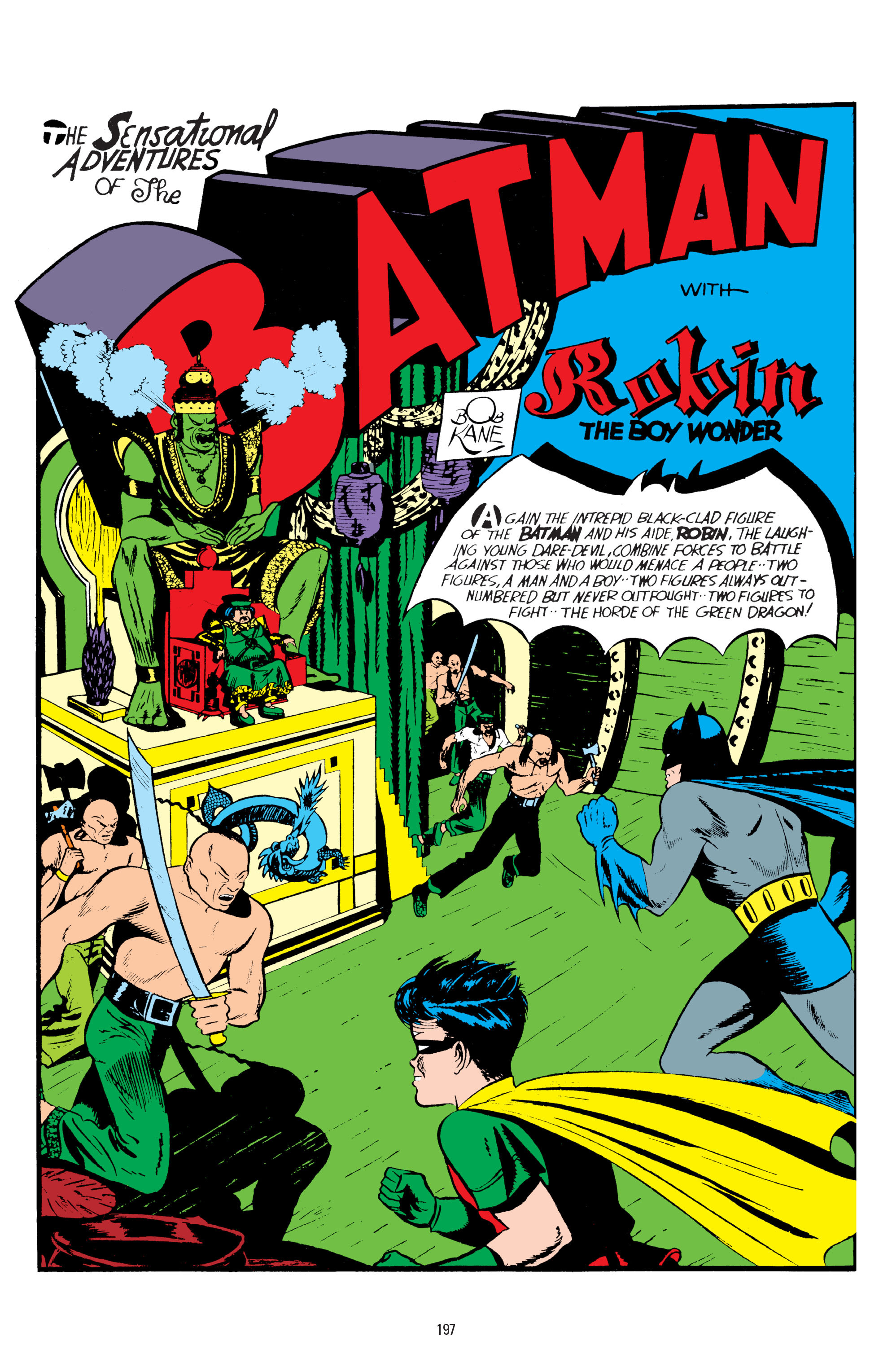 Read online Batman: The Golden Age Omnibus comic -  Issue # TPB 1 - 197