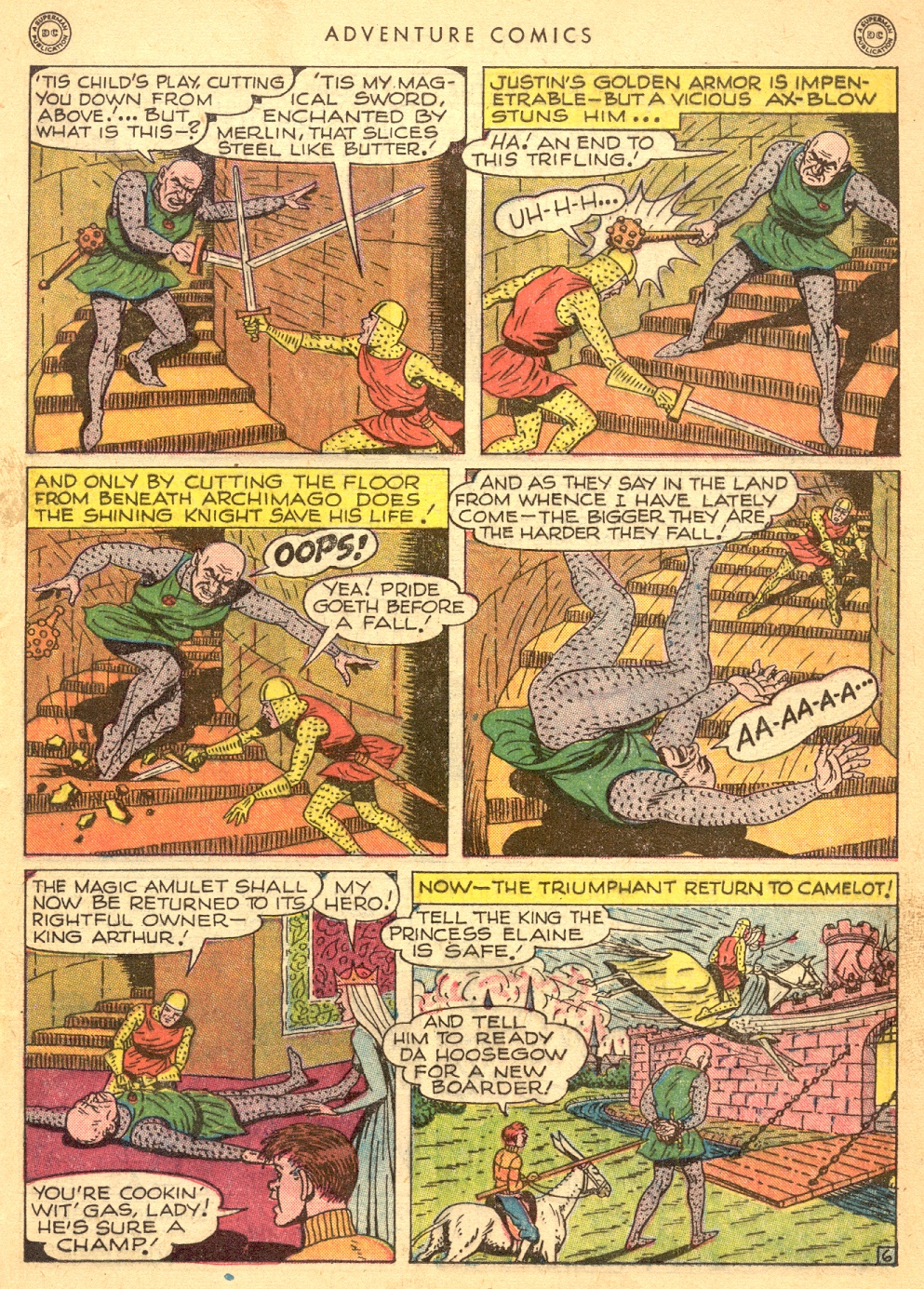 Read online Adventure Comics (1938) comic -  Issue #132 - 37