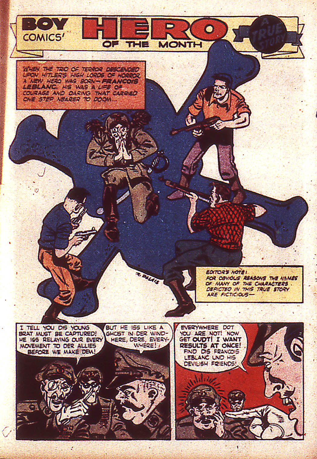 Read online Boy Comics comic -  Issue #19 - 25