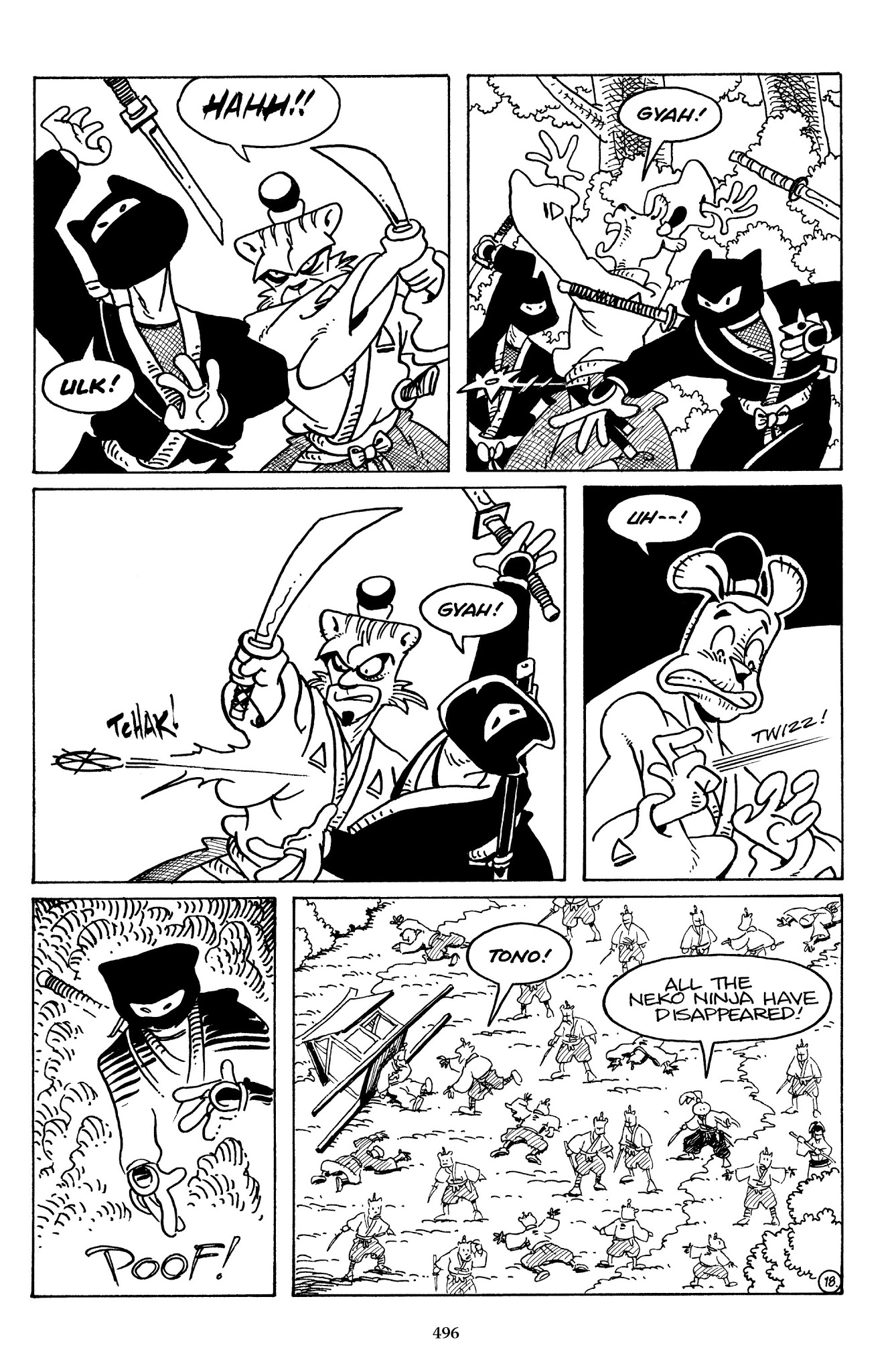 Read online The Usagi Yojimbo Saga comic -  Issue # TPB 6 - 493