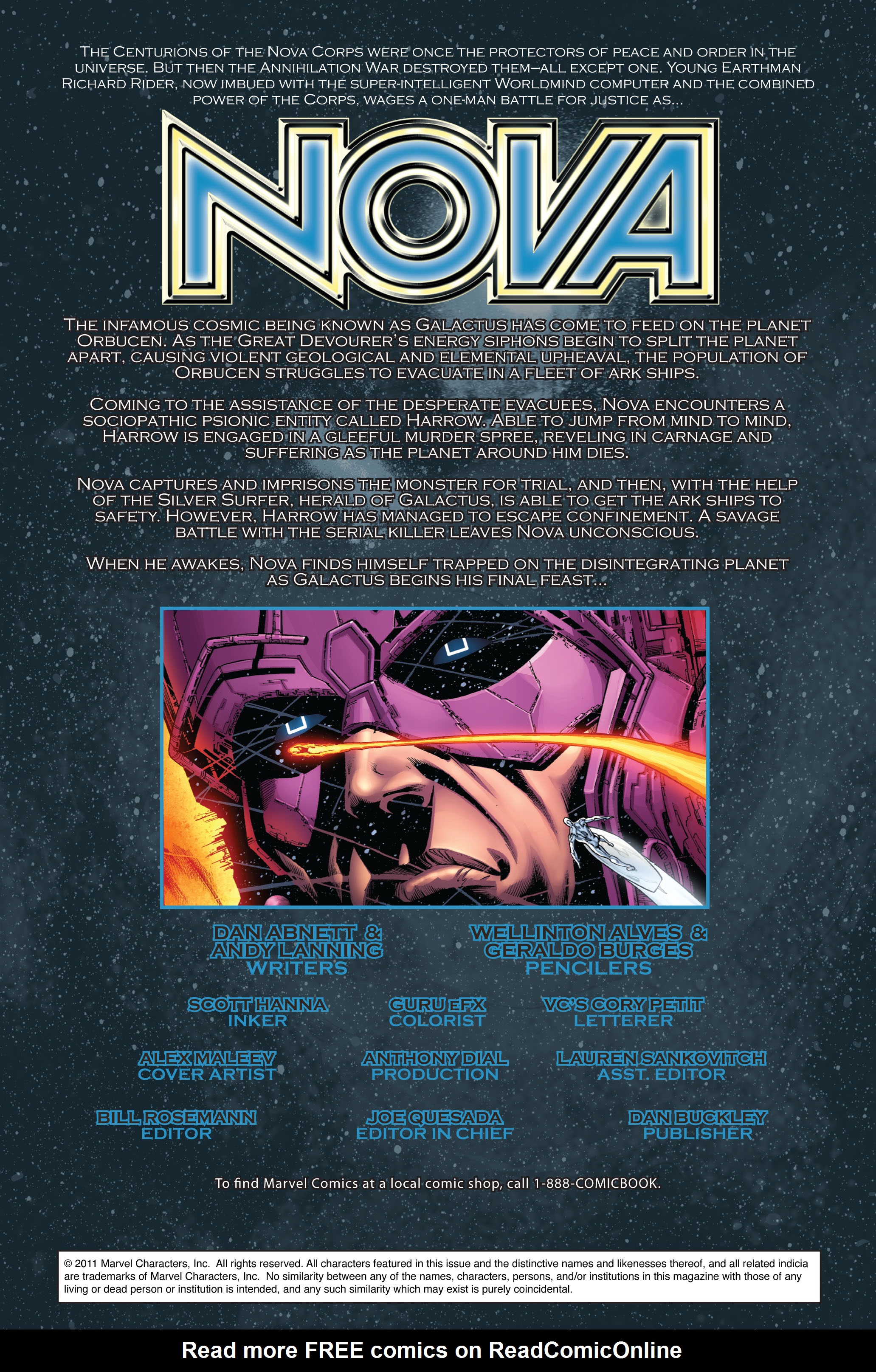 Read online Nova (2007) comic -  Issue #15 - 2