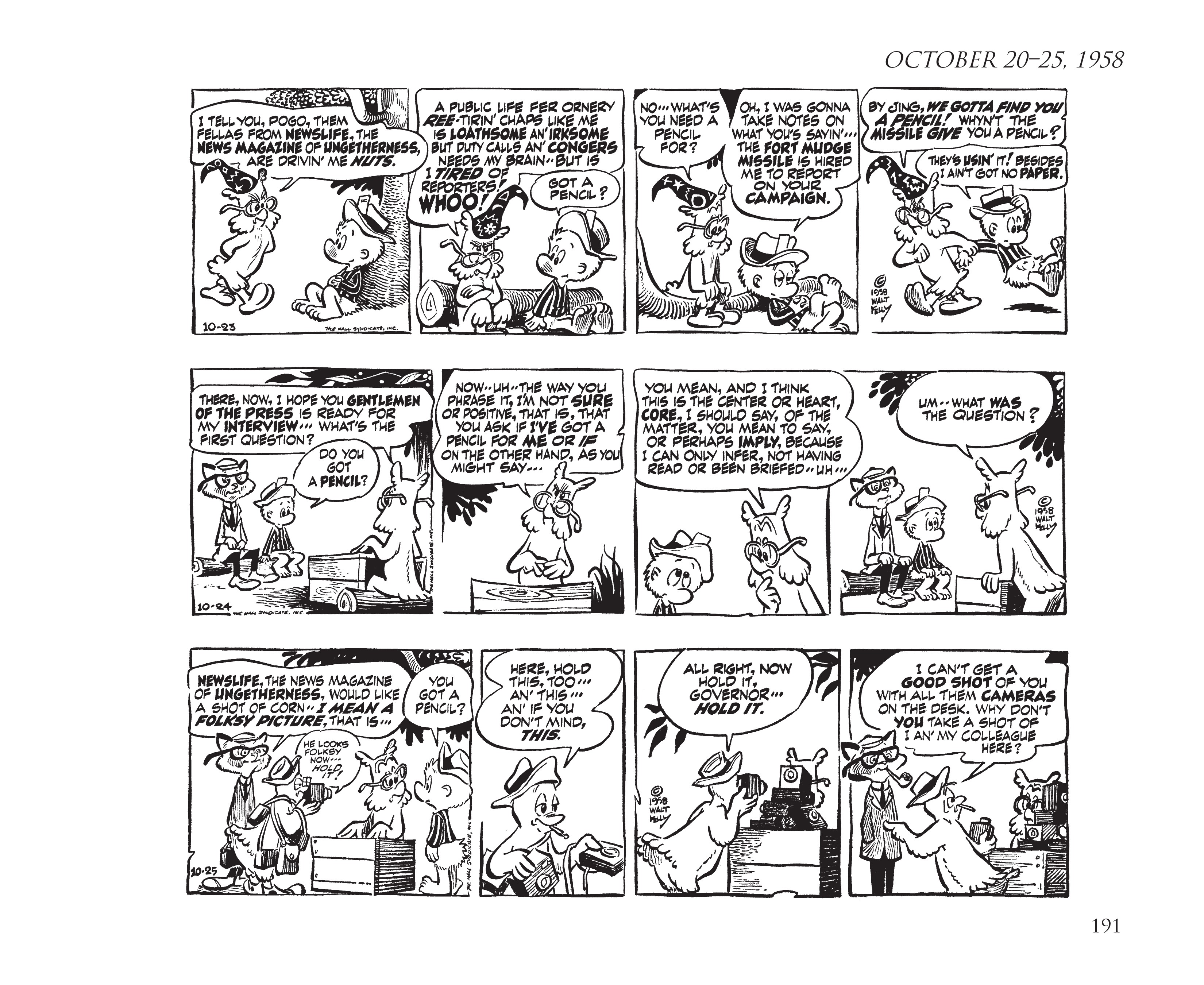 Read online Pogo by Walt Kelly: The Complete Syndicated Comic Strips comic -  Issue # TPB 5 (Part 2) - 100