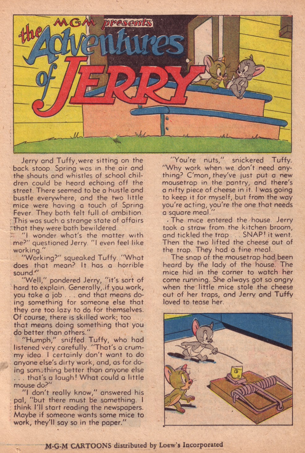 Read online Our Gang with Tom & Jerry comic -  Issue #57 - 19
